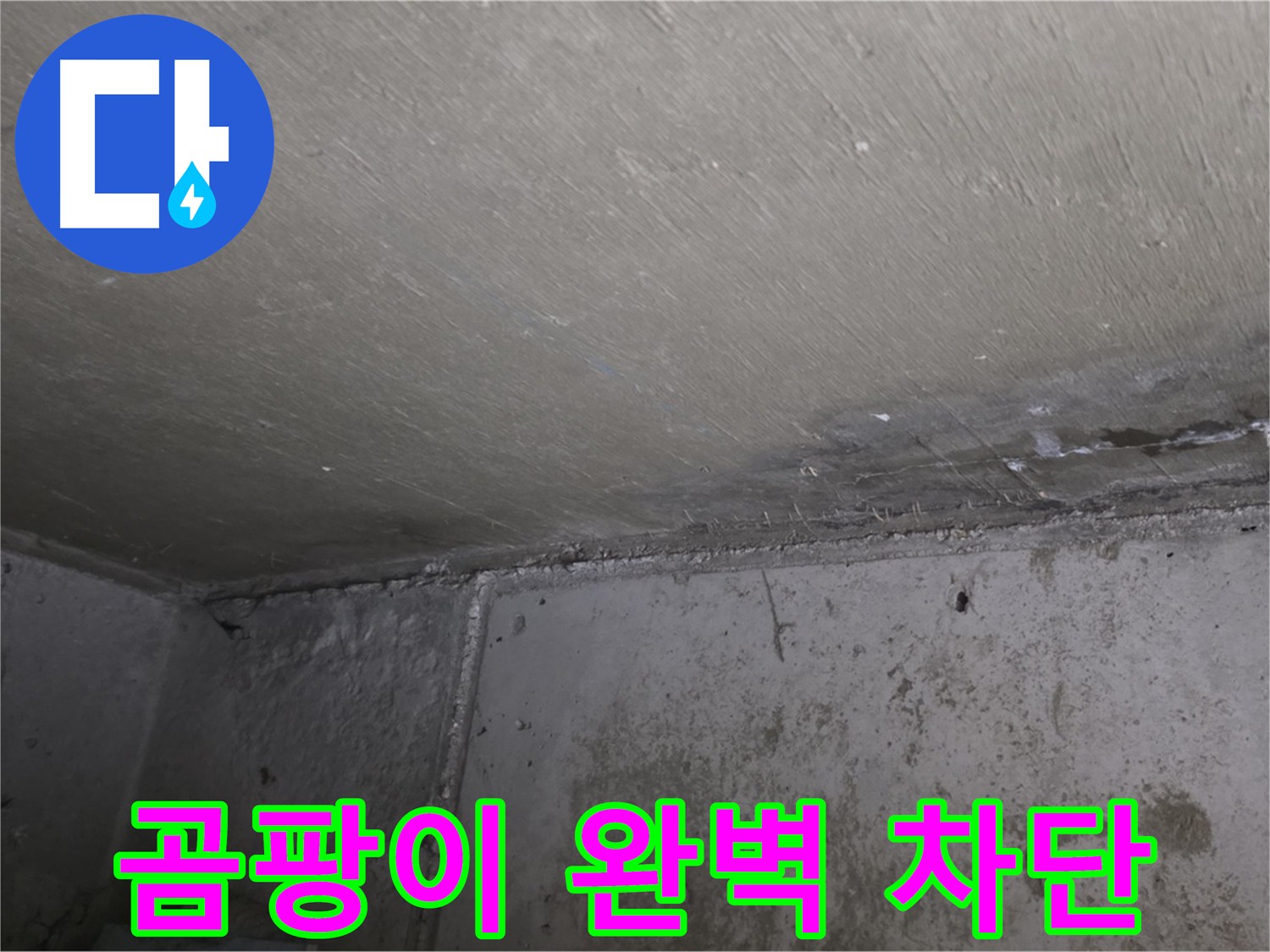 남양주 오남 두산아파트 천장 곰팡이 - 재발 방지