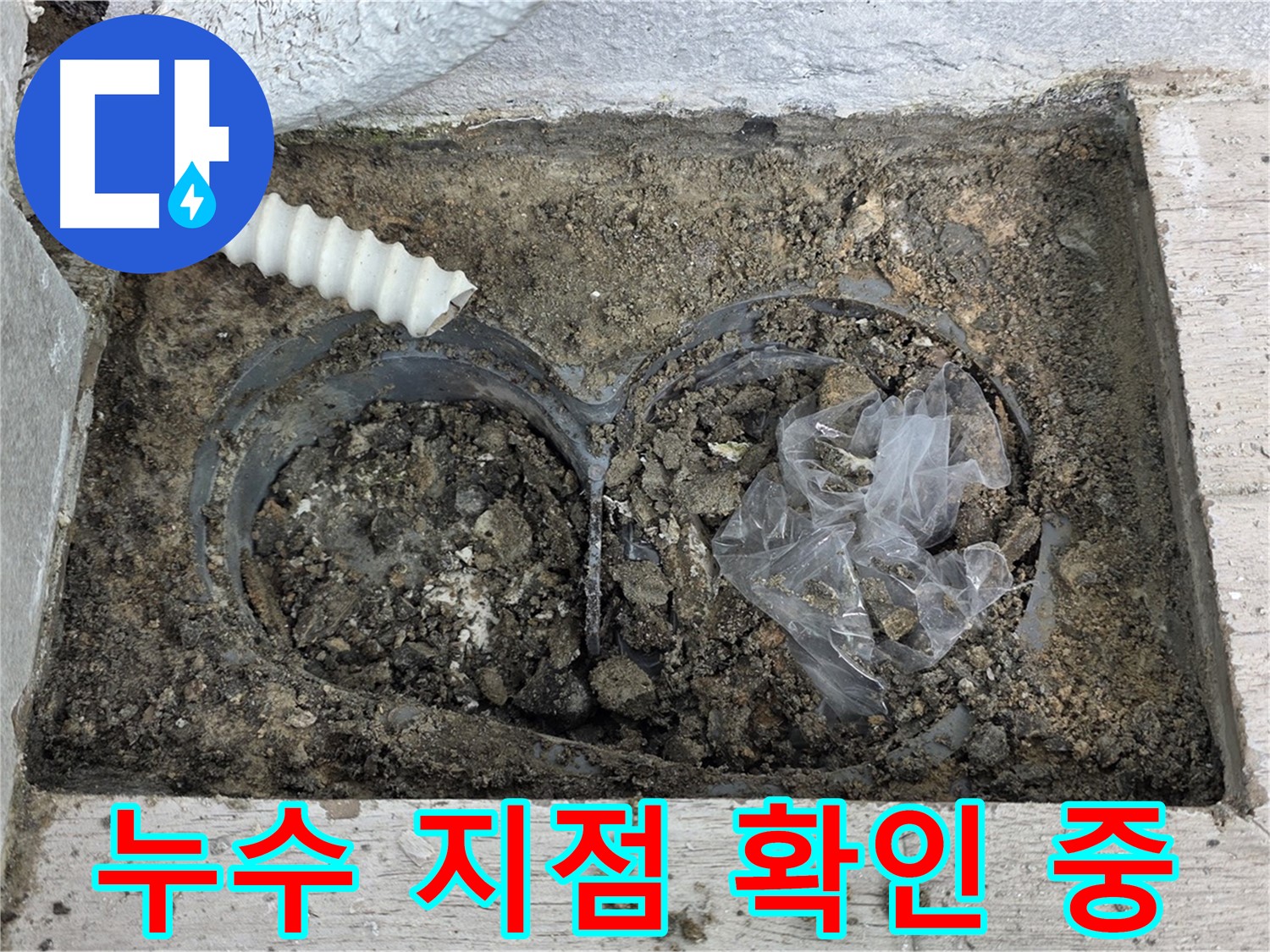 노원구 중계동 청구3차 아파트에서 누수 지점을 확인하고 있습니다 - 누수 전문가가 정확한 위치를 찾아 완벽하게 해결합니다.