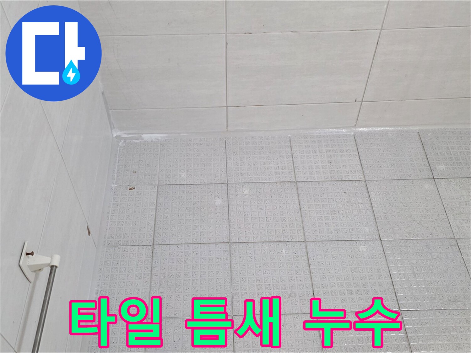 과천 욕실 타일 틈새 누수 - 누수 전문가의 정확한 원인 진단과 완벽한 보수