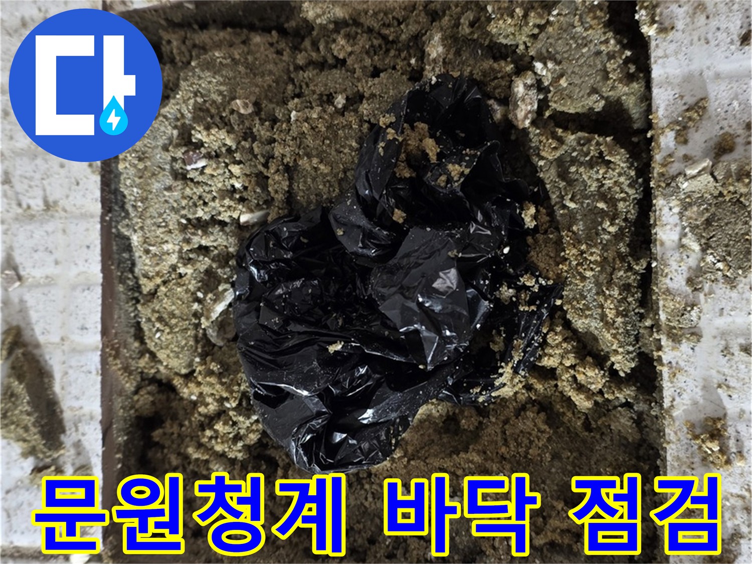 과천 문원청계1길 누수 - 습기 가득한 바닥 점검 - 건물 구조 및 곰팡이 피해 확인