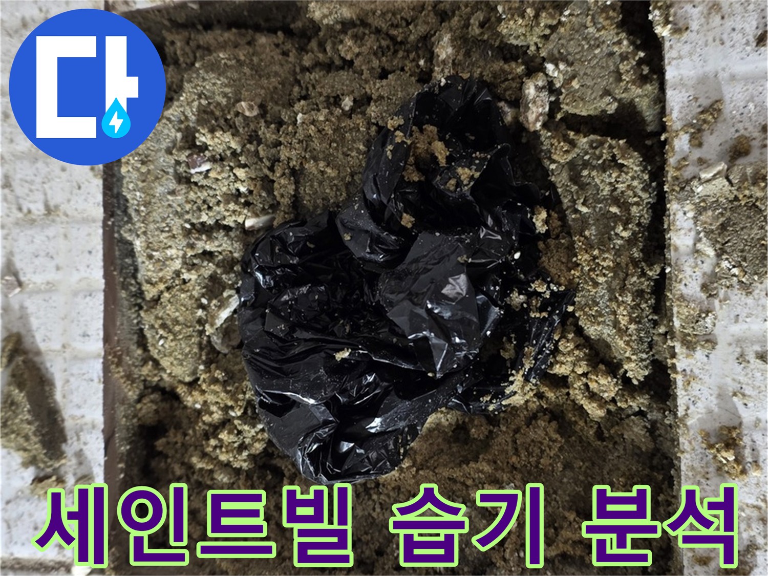 과천 누수 - 굴착 후 습기 확인 - 노후 배관 연결부위 누수 원인 분석