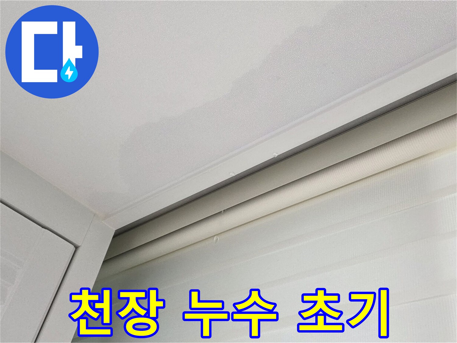 양주 삼숭동 아파트 천장 누수 - 초기 누수 상황 진단
