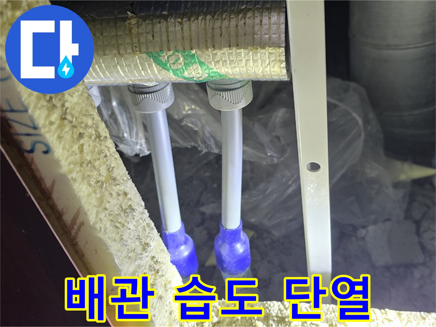 양주시 삼숭동 누수 - 배관 연결 부속 주변 습도 변화 및 단열 불량 여부 면밀 점검