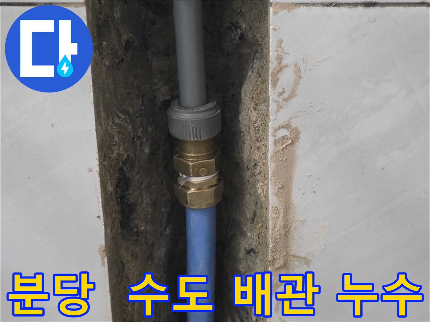 분당 쇳골 - 수도 배관 누수, 이제 안심하고 사용하세요