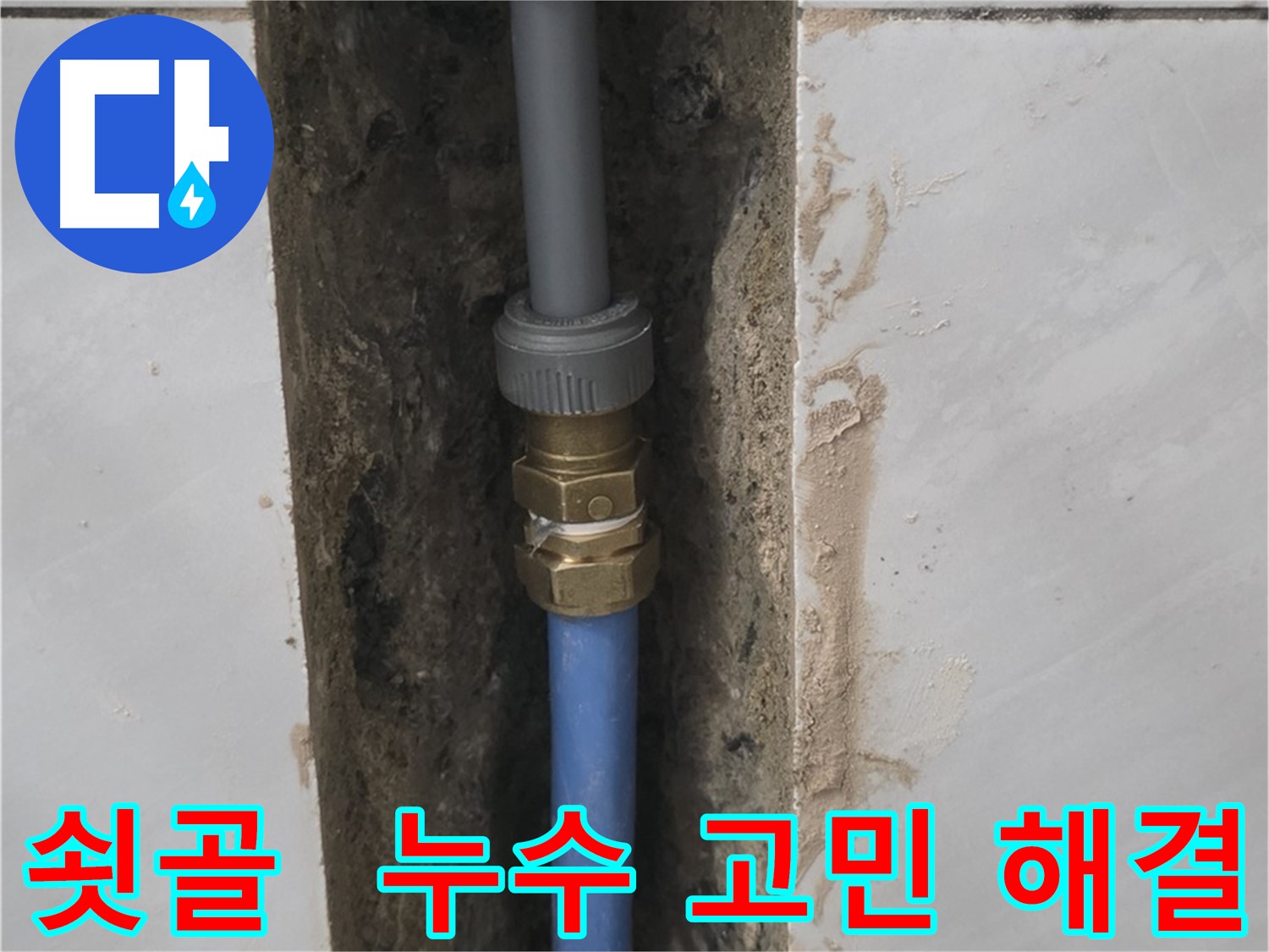 성남 분당 쇳골 - 누수 문제, 이제 고민 끝!