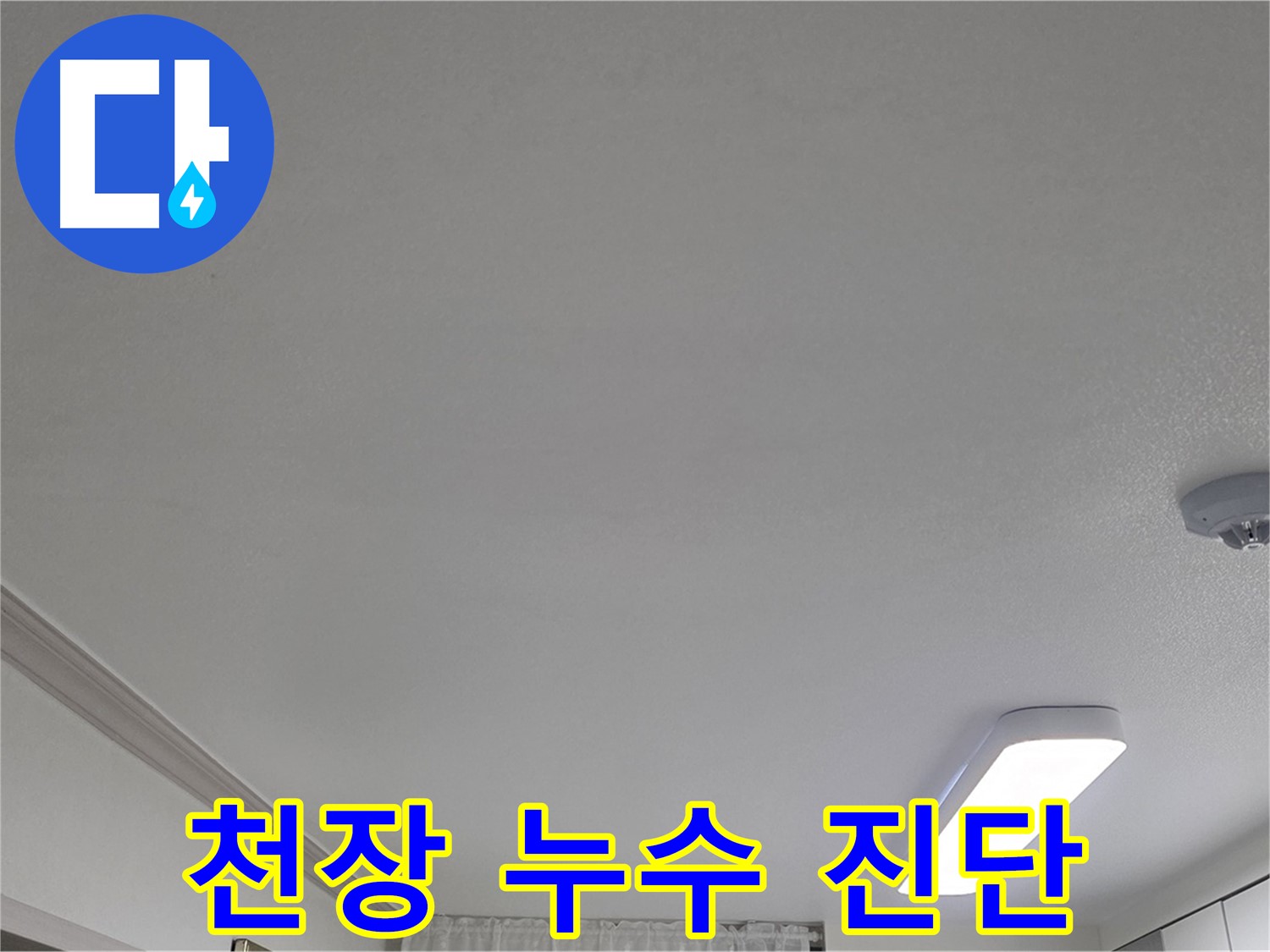 인천 논현동 - 천장 누수 정밀 진단 과정