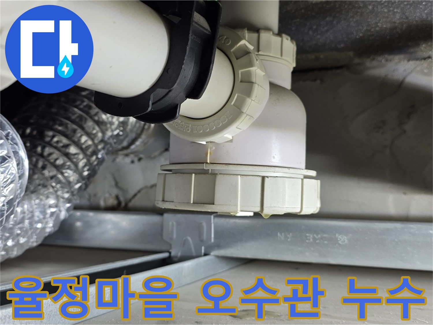 양주 옥정동 누수 - 율정마을 오수관 누수 정밀 검사