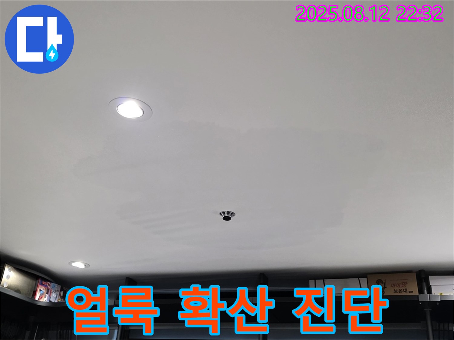 숭인동 상가 천장 얼룩 확산 - 성북구 누수 긴급 진단