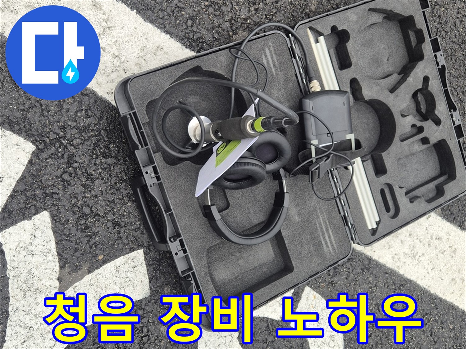 청음 장비와 노하우로 완벽한 누수 해결 - 서면 지역 누수 전문가.