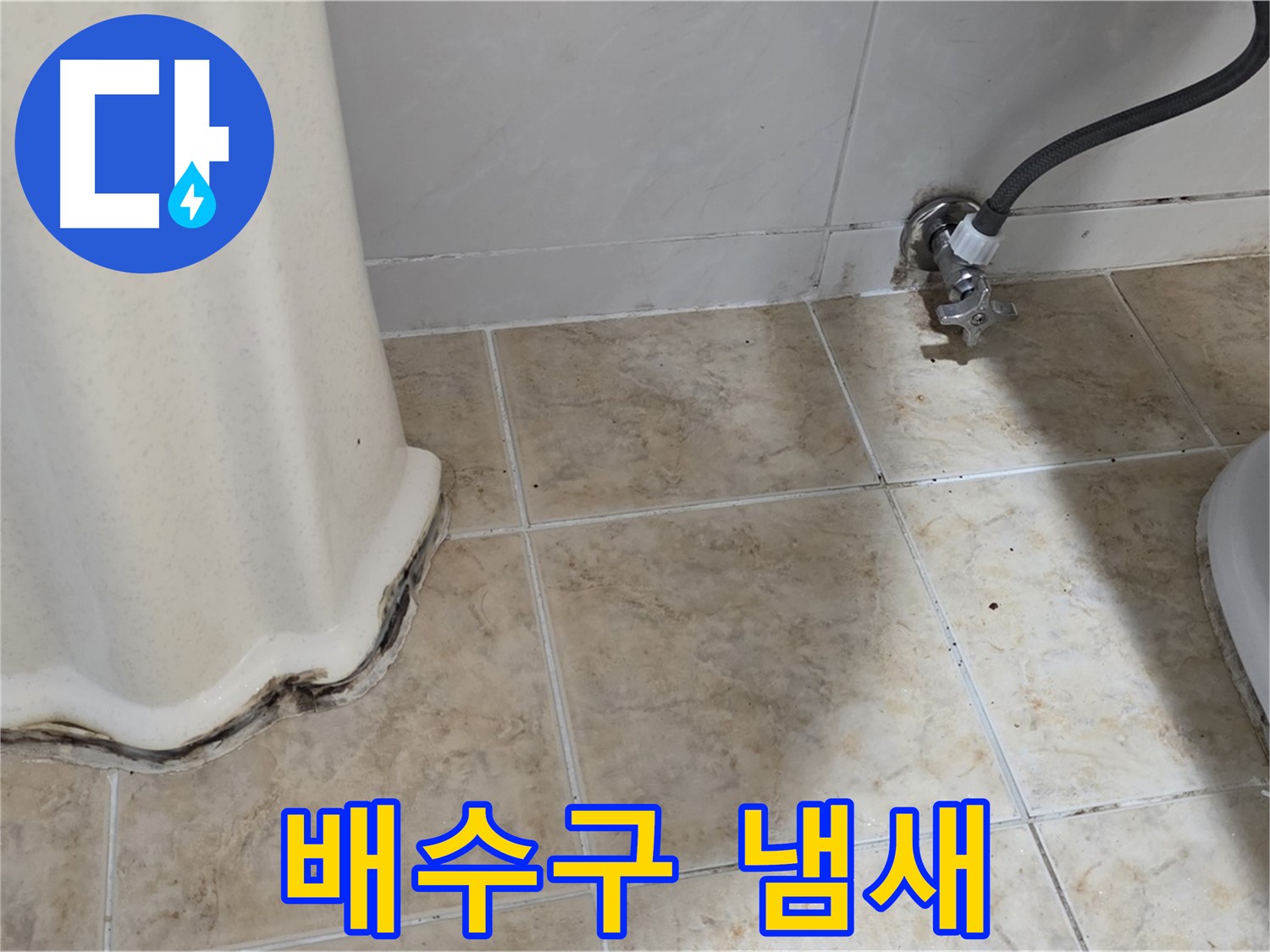 세면대 배수구 냄새 - 악취 근원 - 냄새 제거