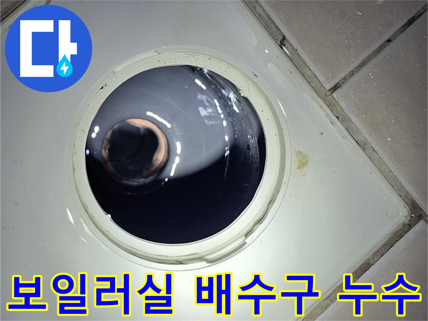 양주 백석 서광아파트 보일러실 배수구 누수 - 신속하고 정확한 누수 탐지 및 해결