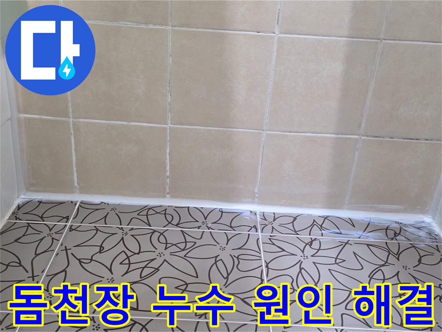 양주 백석 서광아파트 욕실 돔천장 누수 - 원인 진단부터 완벽 해결, 쾌적한 욕실 환경 조성