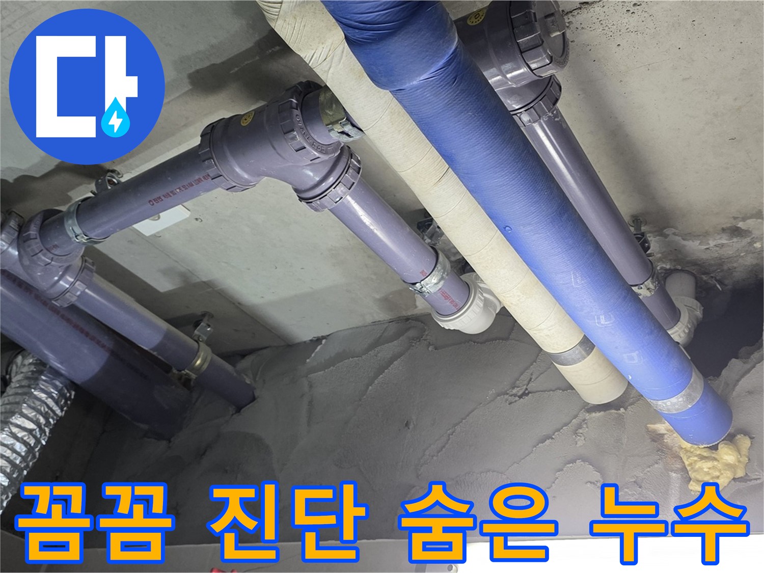 분당 누수 - 꼼꼼한 진단으로 숨은 누수까지 완벽하게 탐지