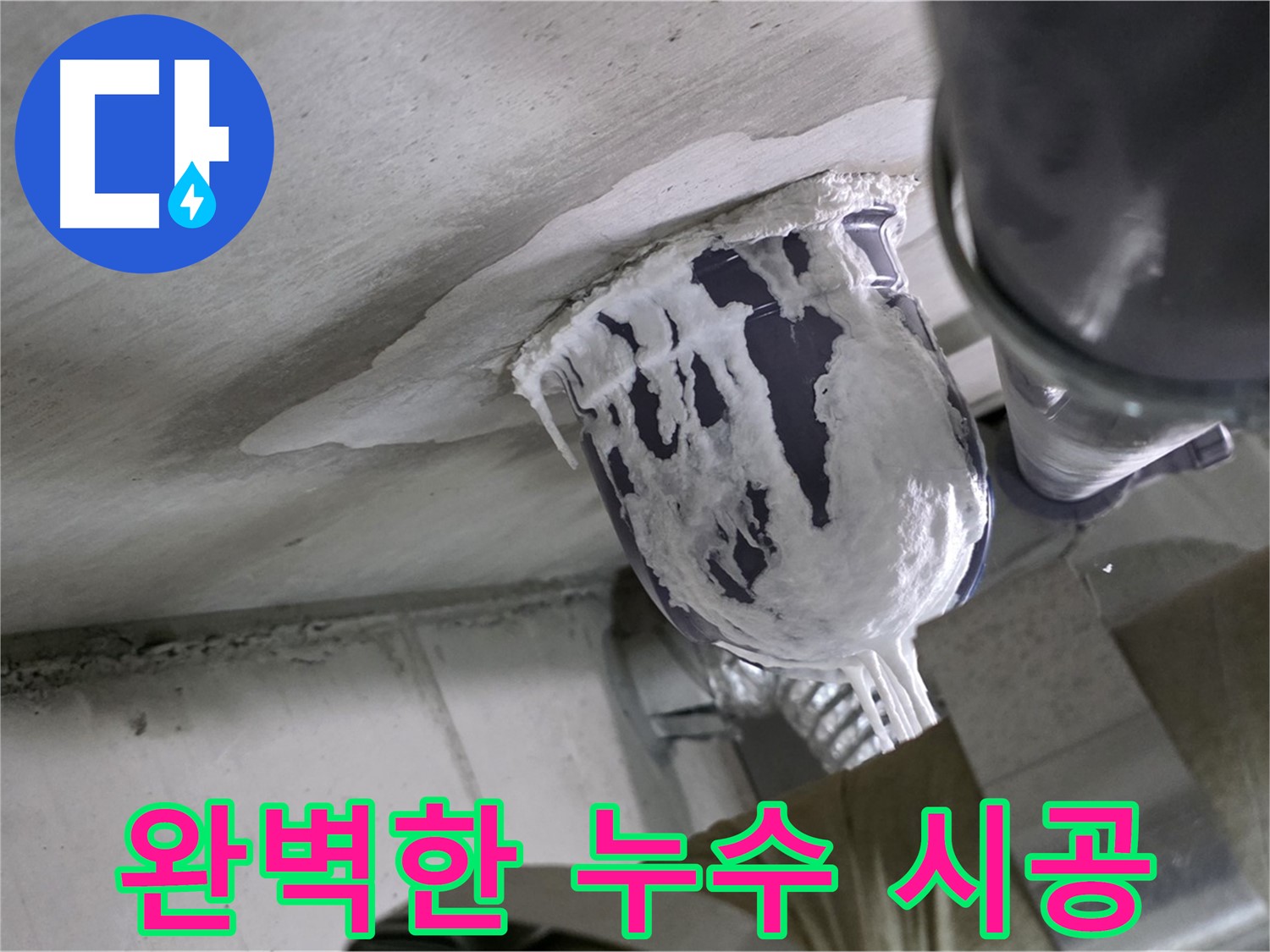 분당 운중동 산운마을 - 완벽한 누수 시공으로 고객 만족도 향상