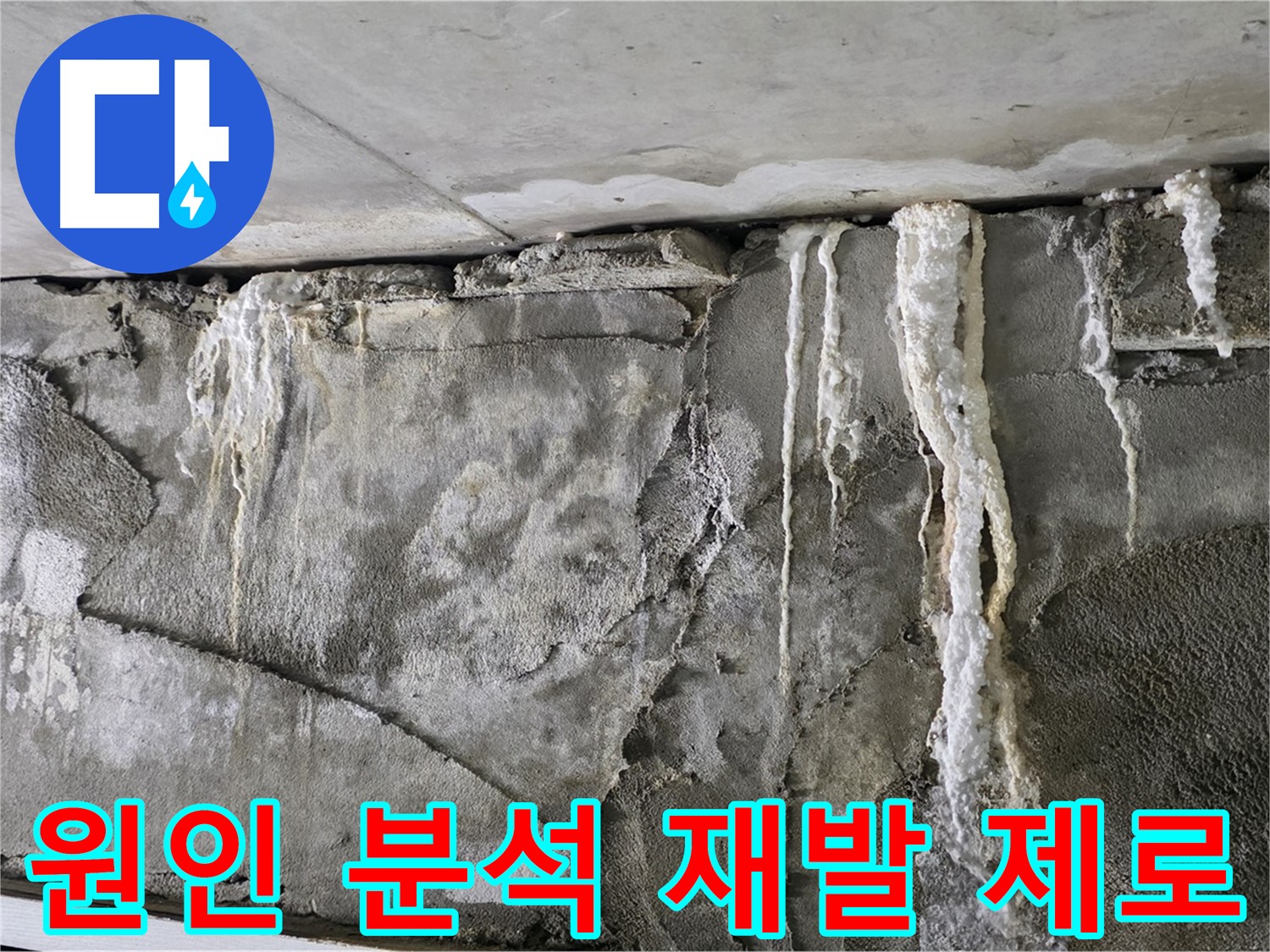 운중동 누수 해결 - 누수 원인 완전 박살, 재발 제로