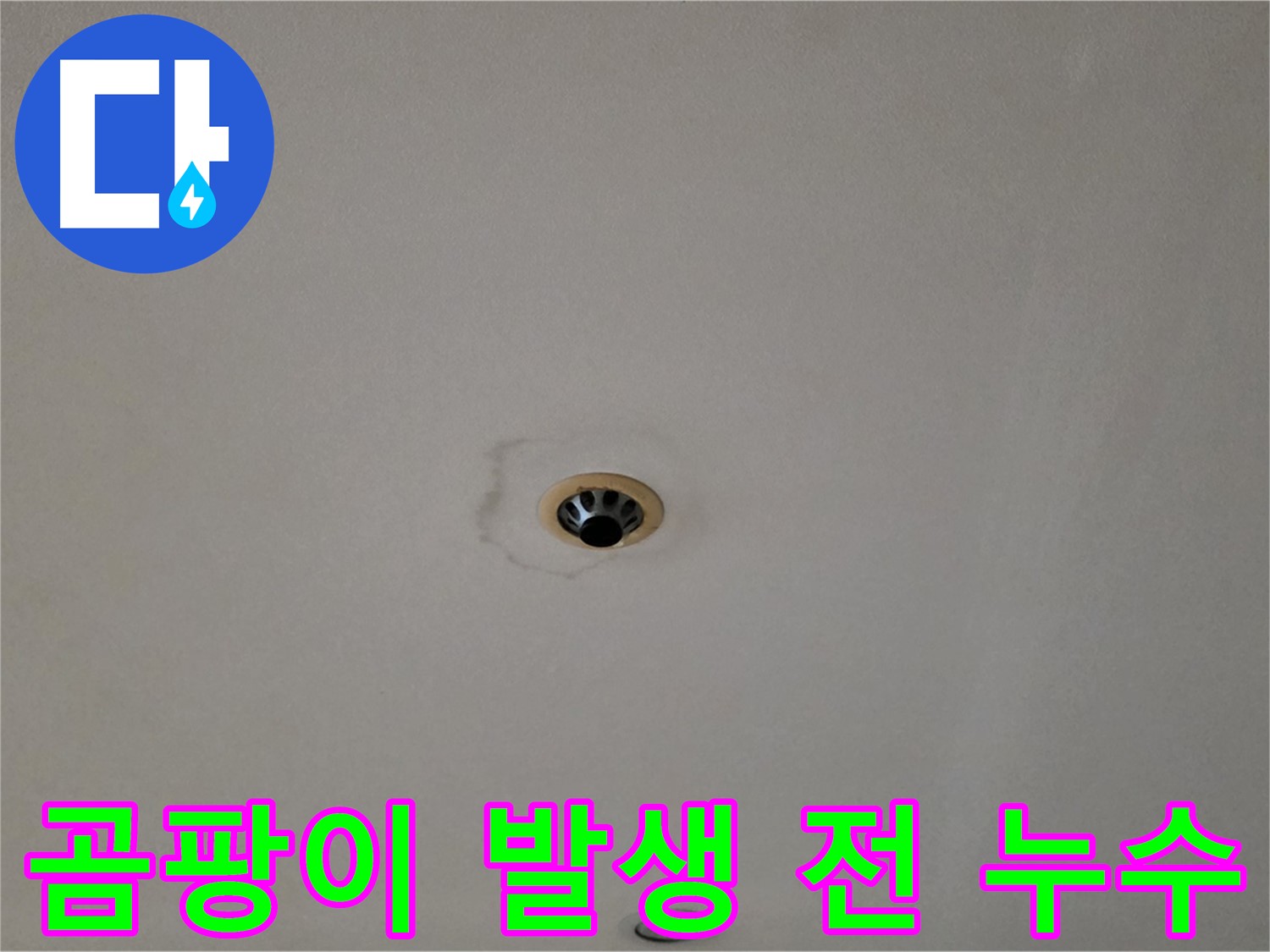 동대문구 장안동 르.메이에르 장안타운 천장 누수 - 곰팡이 발생 전 조치가 중요합니다.