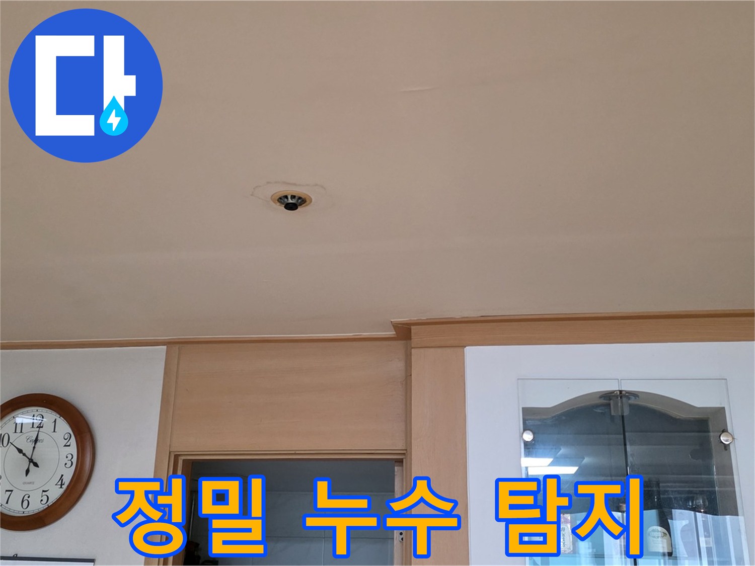 정밀 누수 탐지 - 최첨단 장비 사용