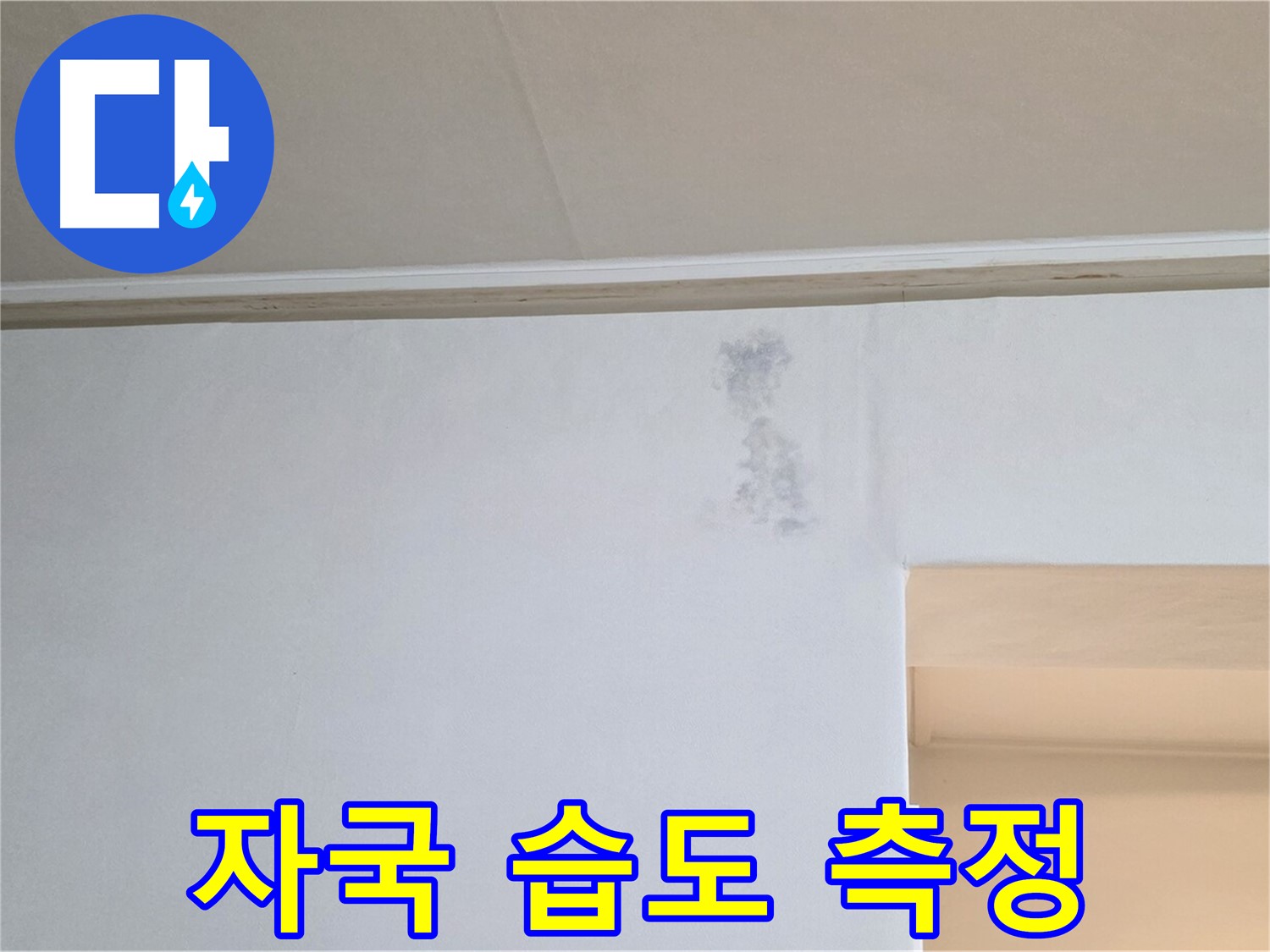 눈물 자국 습도 측정 - 누수 & 결로 정밀 검사