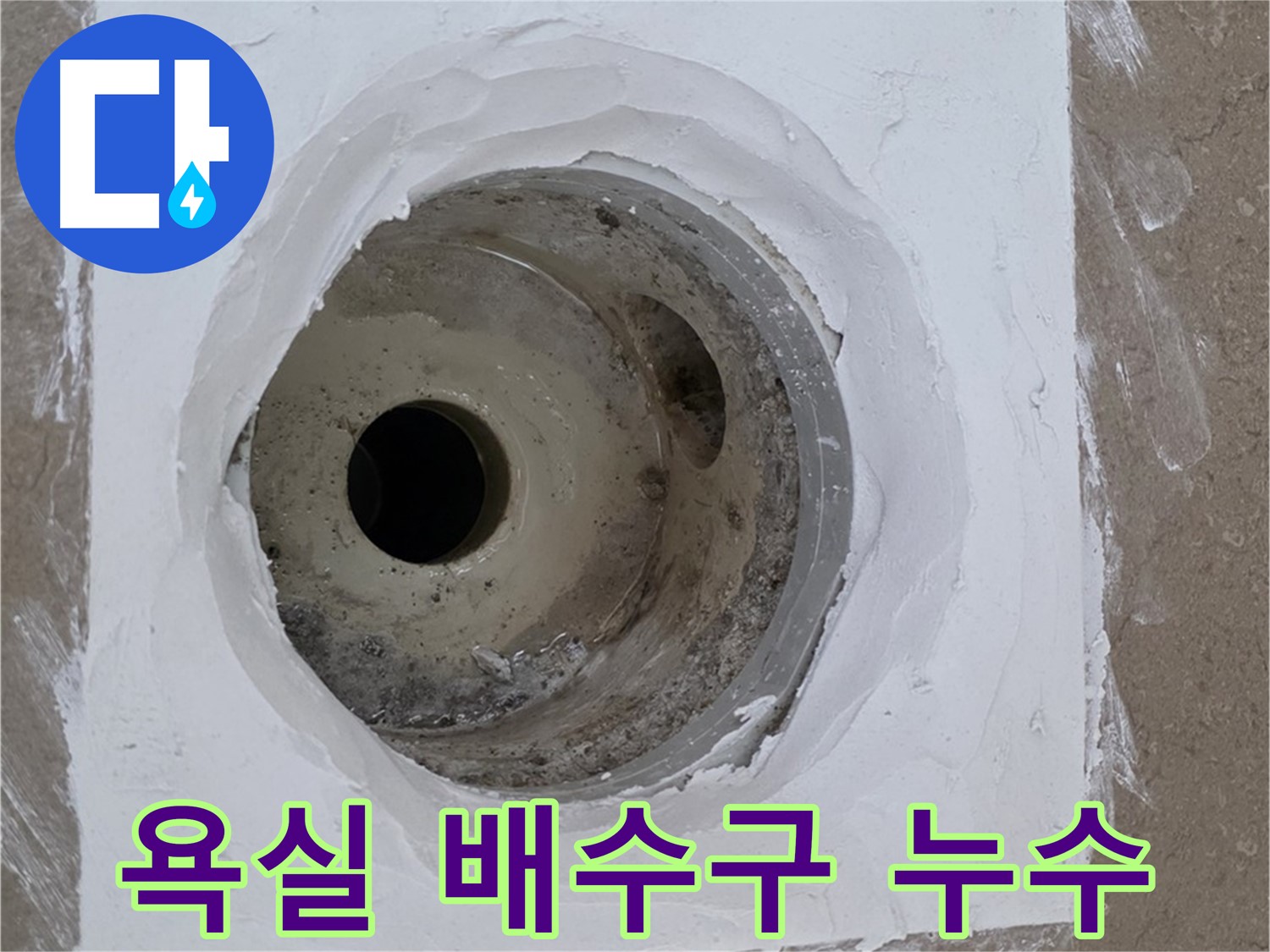 포천 일동면 아파트 욕실 배수구 주변 누수 - 전문 누수탐지 기술로 문제 해결