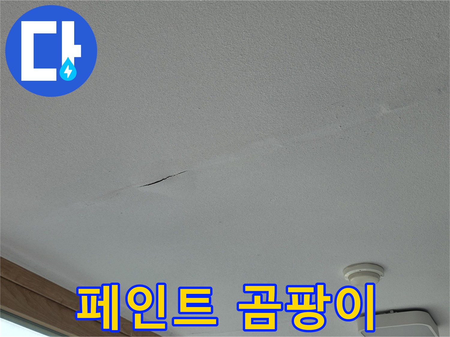 포천시 일동면 아파트 천장 - 페인트 곰팡이