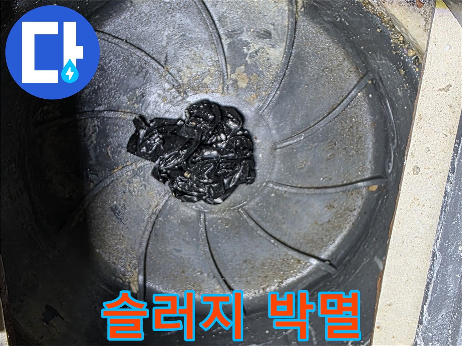 세탁기 하수구 - 곰팡이 슬러지 박멸 작전!