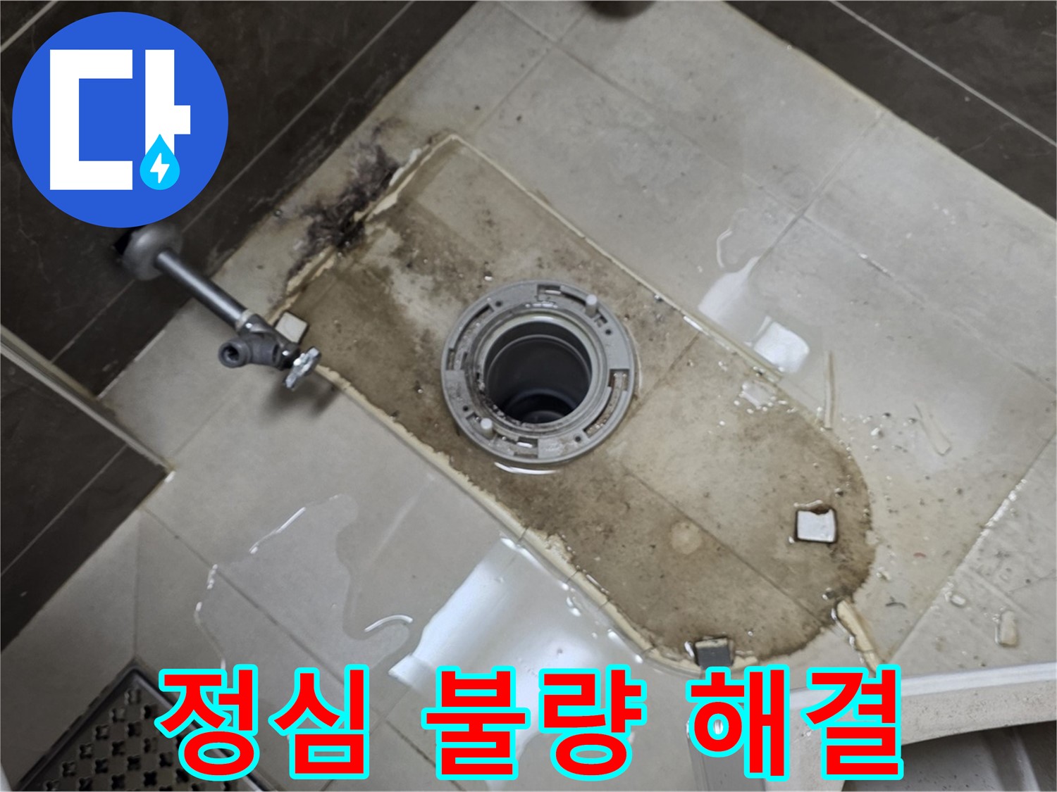 양주 옥정 율정마을 아파트 변기 누수 - 정심 불량으로 인한 누수 완벽 해결