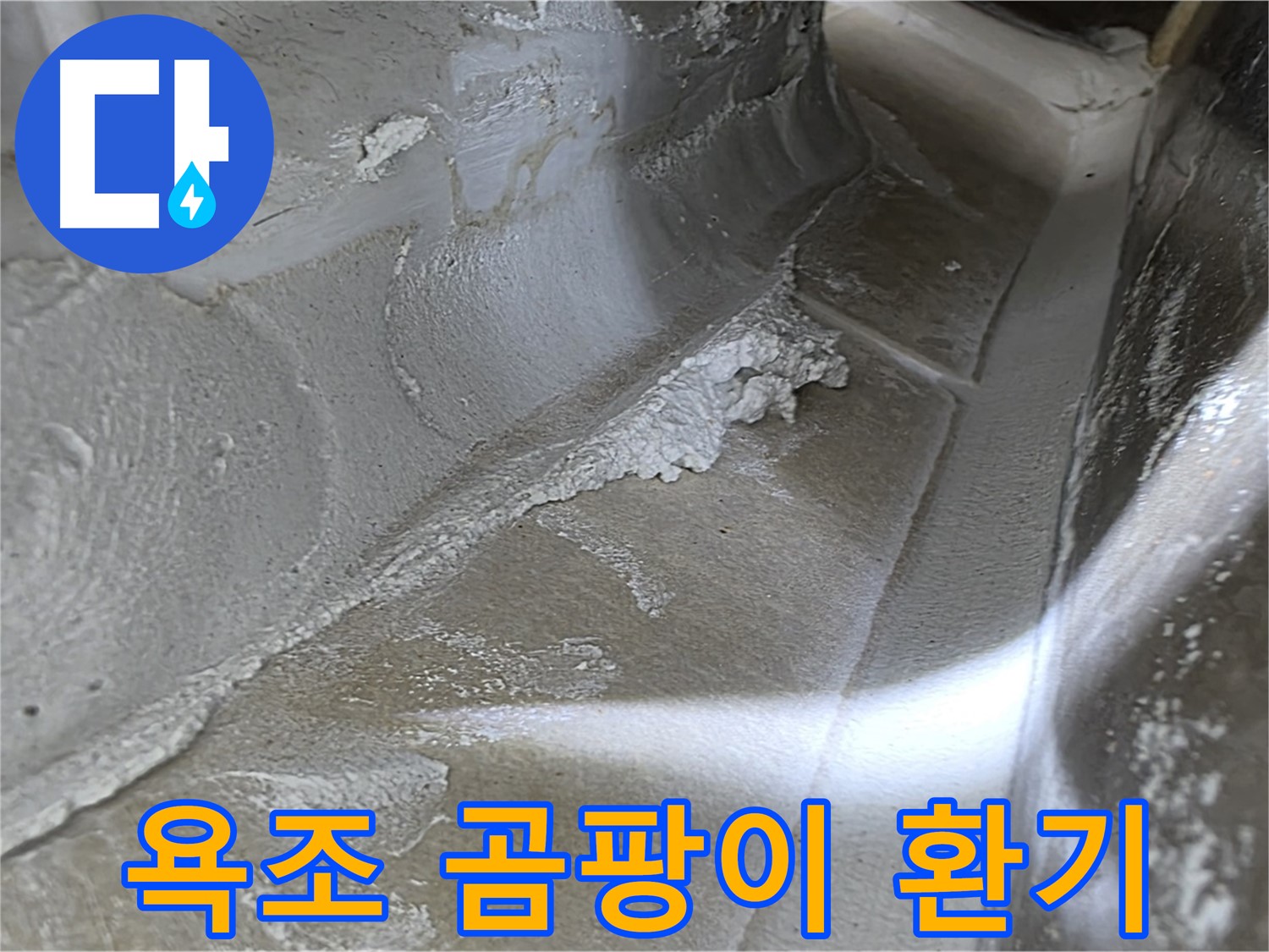 양주 옥정 율정마을 욕조 곰팡이 누수 - 환기 불량이 곰팡이와 누수의 원인이 될 수 있습니다.