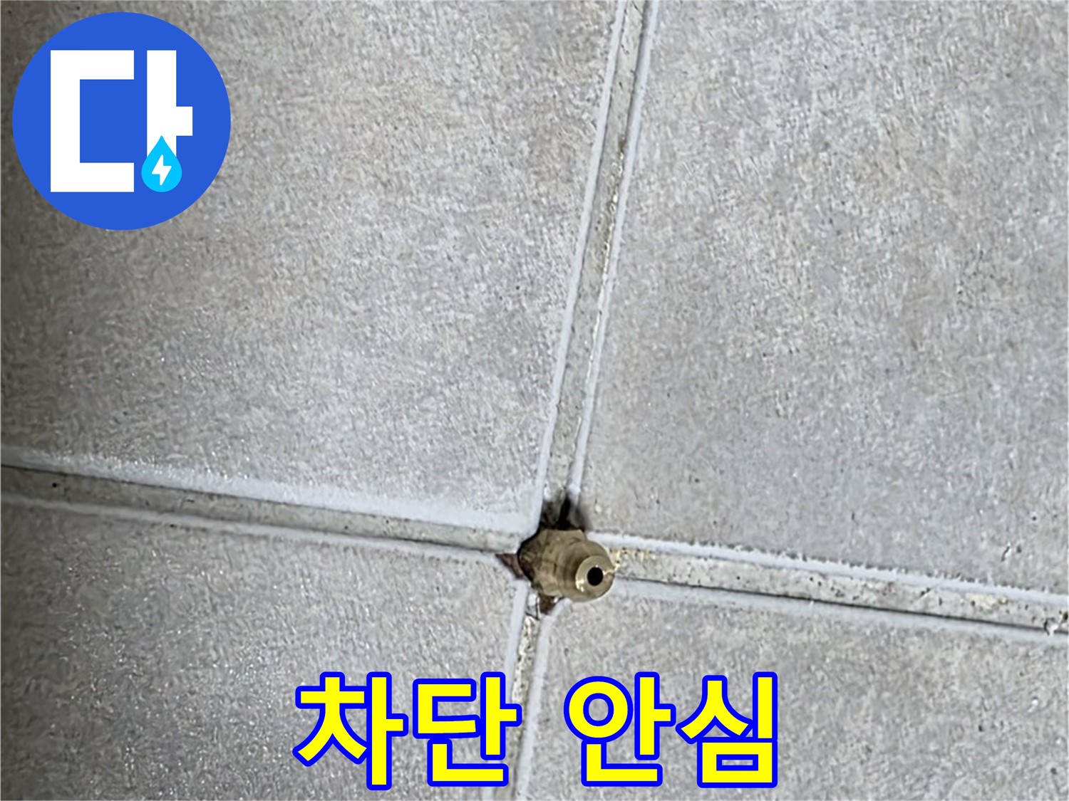 옥정 율정마을 아파트 타일 틈새 누수 - 완벽 차단으로 누수 걱정 없이 안심하세요!