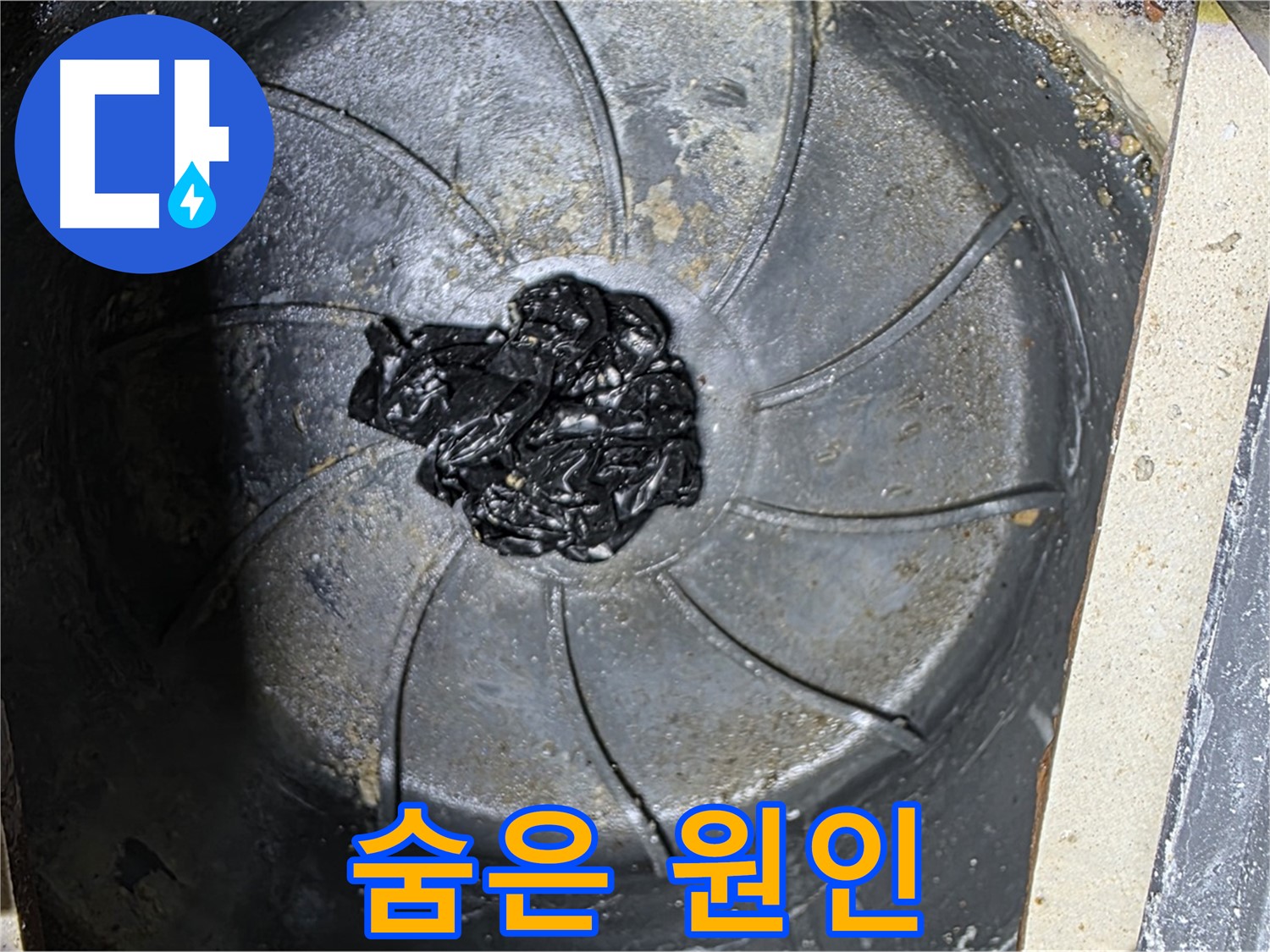 천장 석회 - 숨겨진 누수 원인 발견!