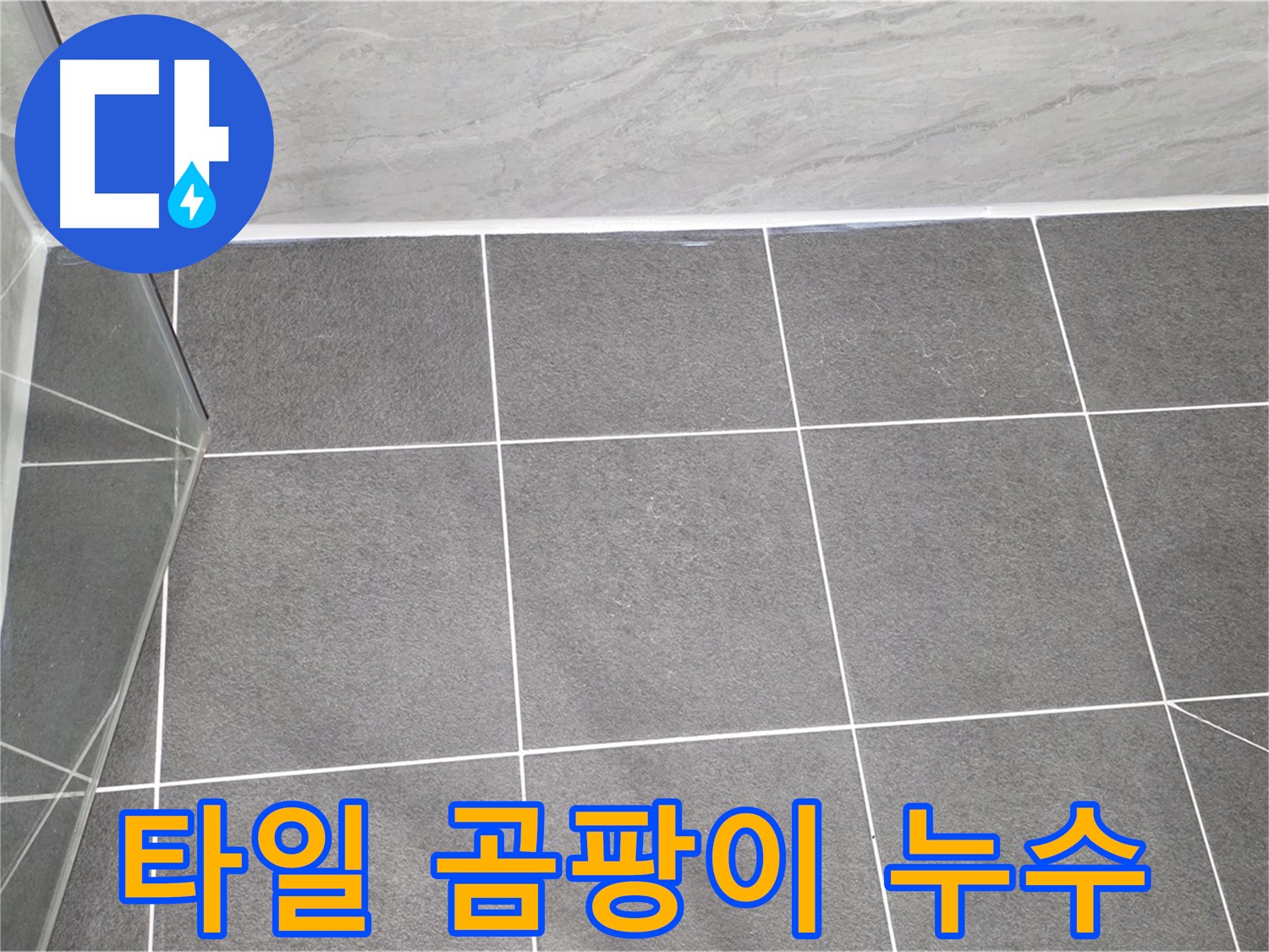 운정 욕실 - 타일 곰팡이 누수 원인 파악 후 해결