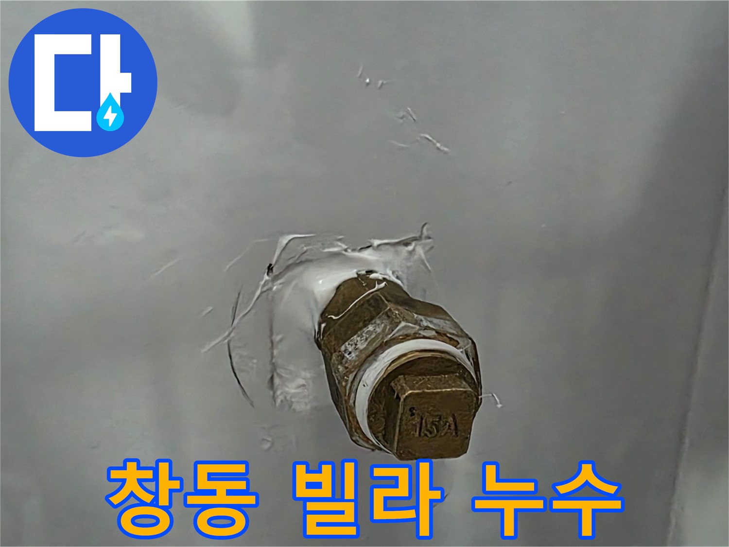 도봉구 창동 숭미가길 빌라에서 발생한 수도 배관 누수 - 전문가의 정확한 진단과 신속한 공사로 해결!