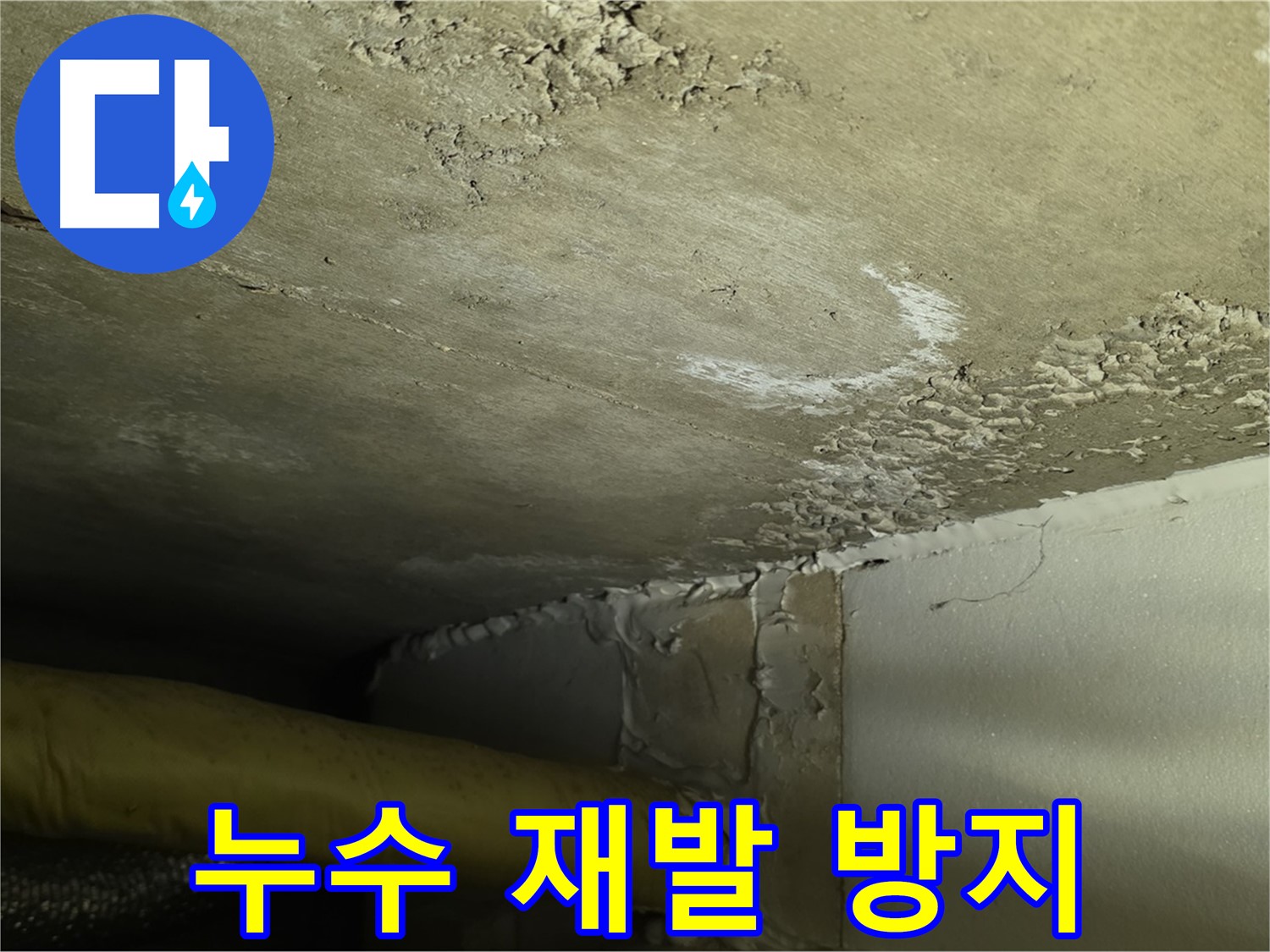 누수 재발 방지 - 철저 관리 - 안심 생활