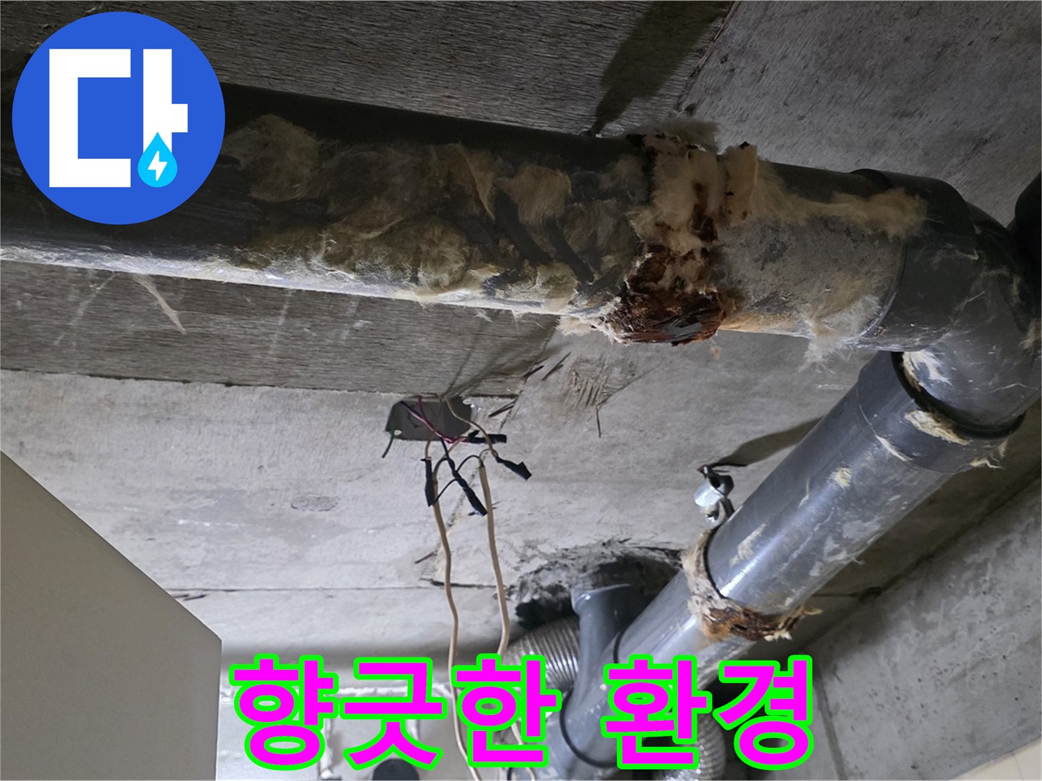 새절역 누수 - 오수 배관 부식 향긋한 환경 조성
