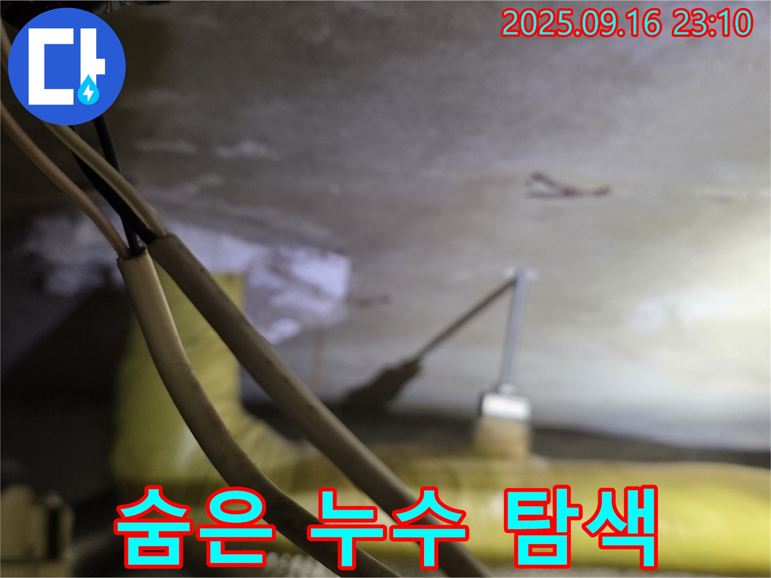 새절역 현대아파트 누수 - 숨은 누수 탐색 - 첨단 장비 활용