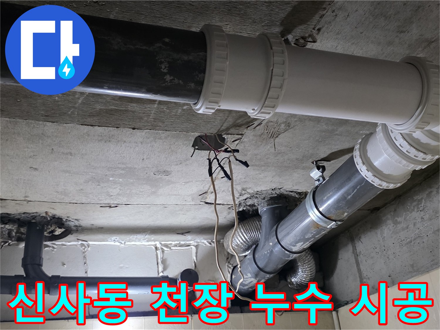 신사동 천장 누수 - 탐지부터 완벽 시공까지 한 번에 해결!