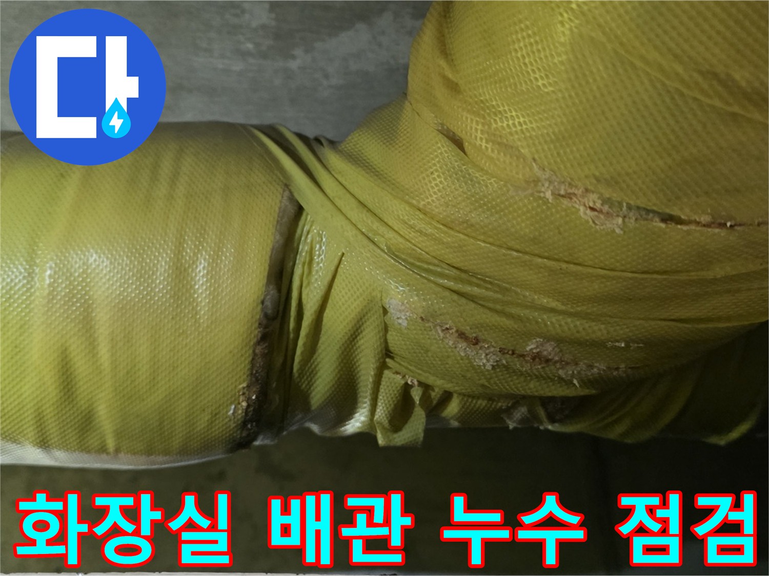 화장실 배관 누수 - 곰팡이 발생 및 구조물 손상의 원인