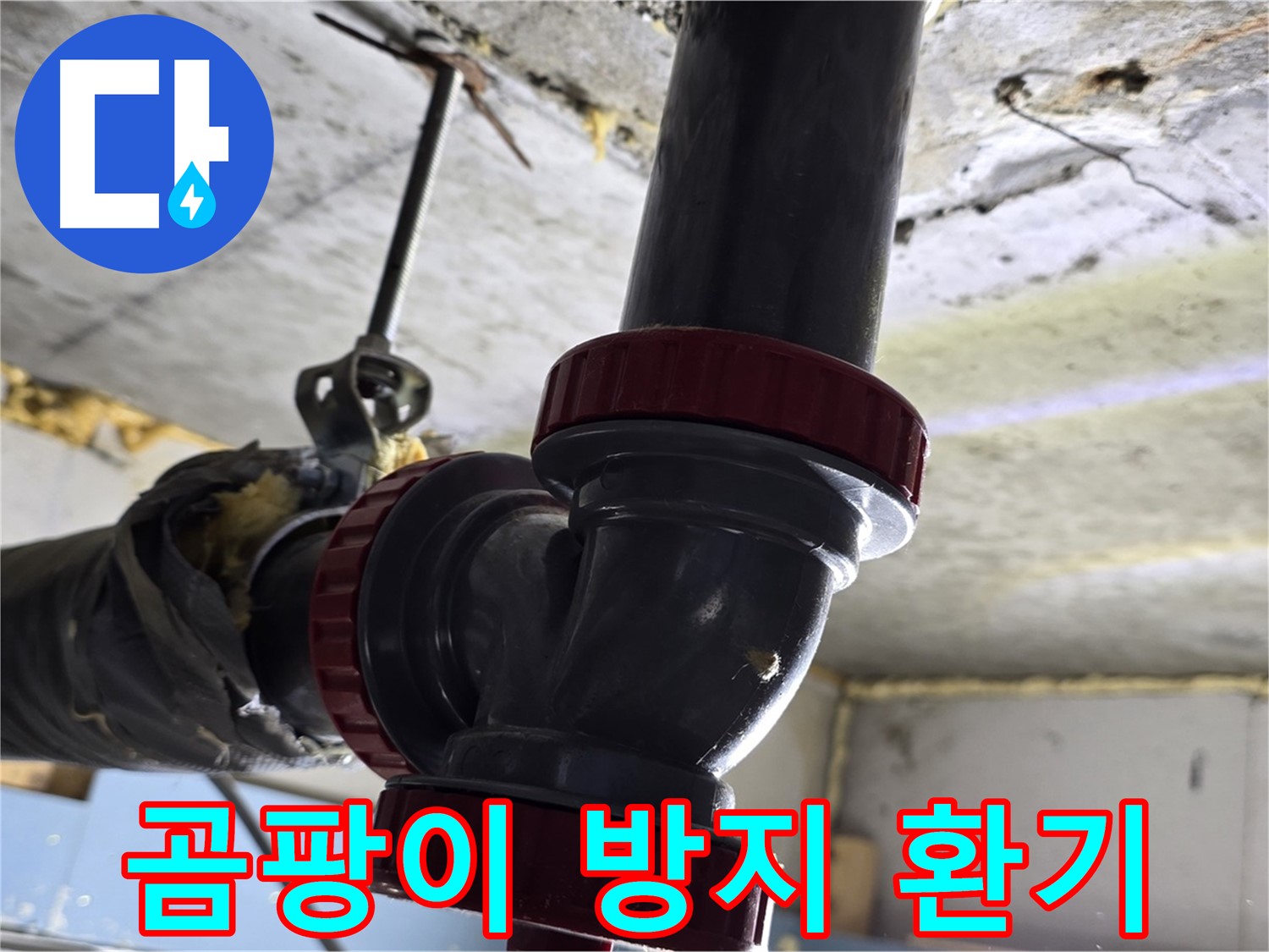 광명 주공아파트 누수 - 곰팡이 방지를 위한 환기 팁