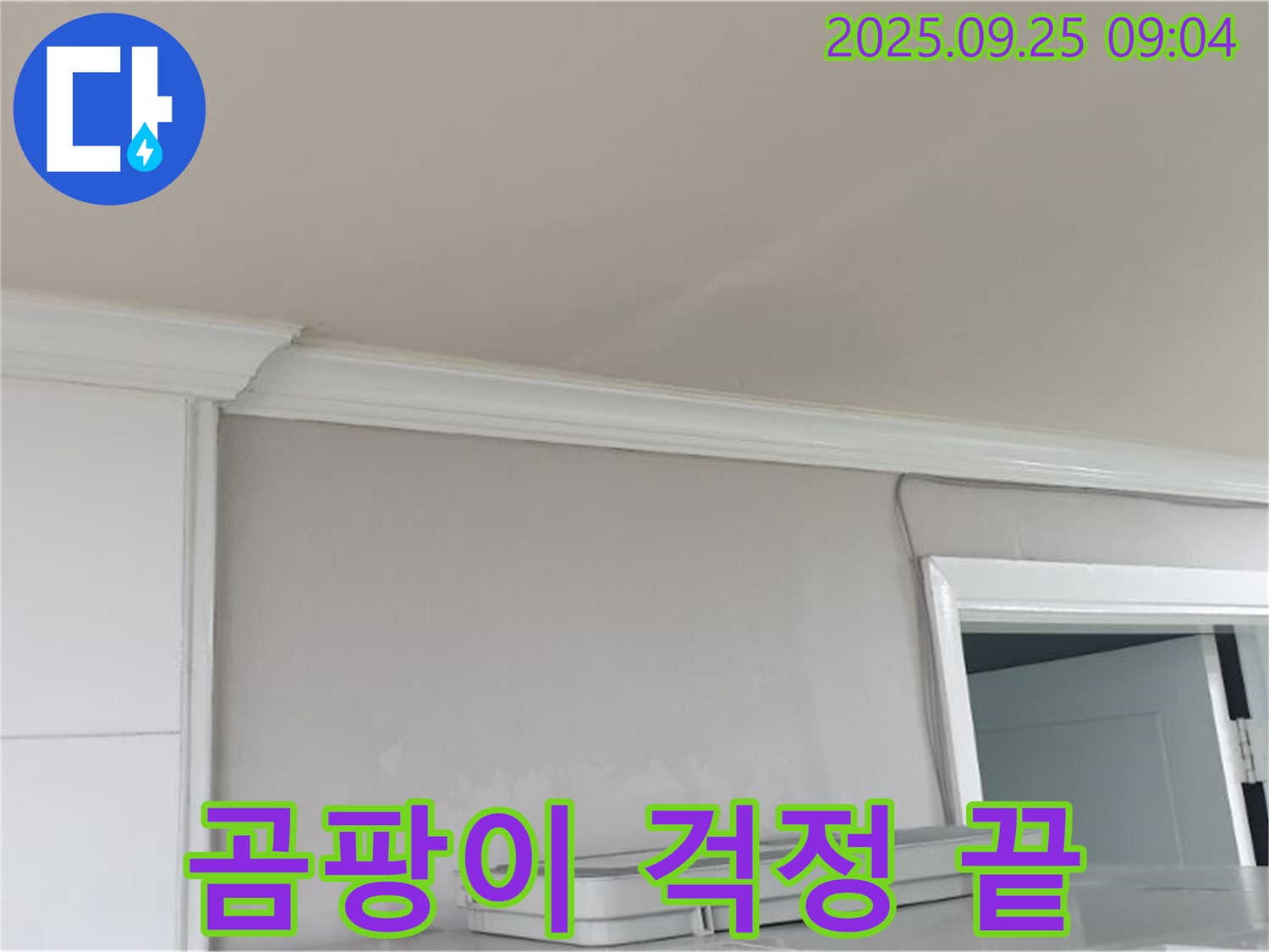 백석읍 연곡리 천장 누수 - 곰팡이 걱정 없이 깨끗하고 안전한 공간으로!
