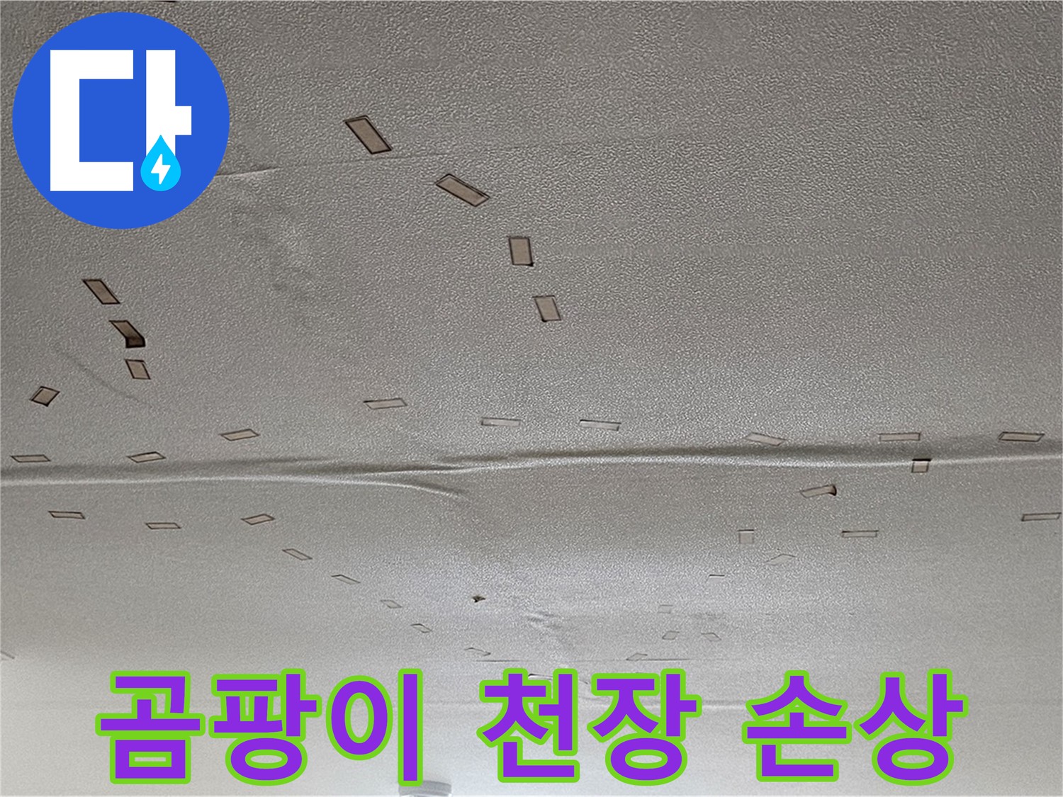 도봉구 도봉동 현대시티 아파트 - 곰팡이와 천장 손상 - 긴급 누수 해결 및 곰팡이 제거