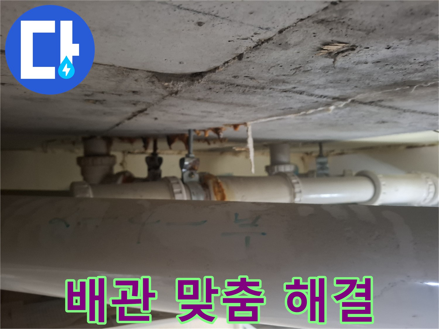 분당 봇들마을 2단지 아파트 - 천장 배관 상태 진단 및 맞춤형 해결책 제시