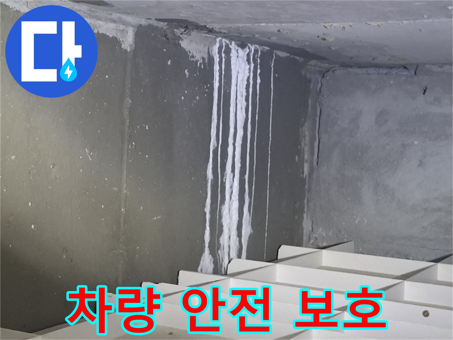 분당 봇들마을2단지 아파트 누수 - 주차장 누수, 고객님의 소중한 차량을 안전하게 지켜드립니다
