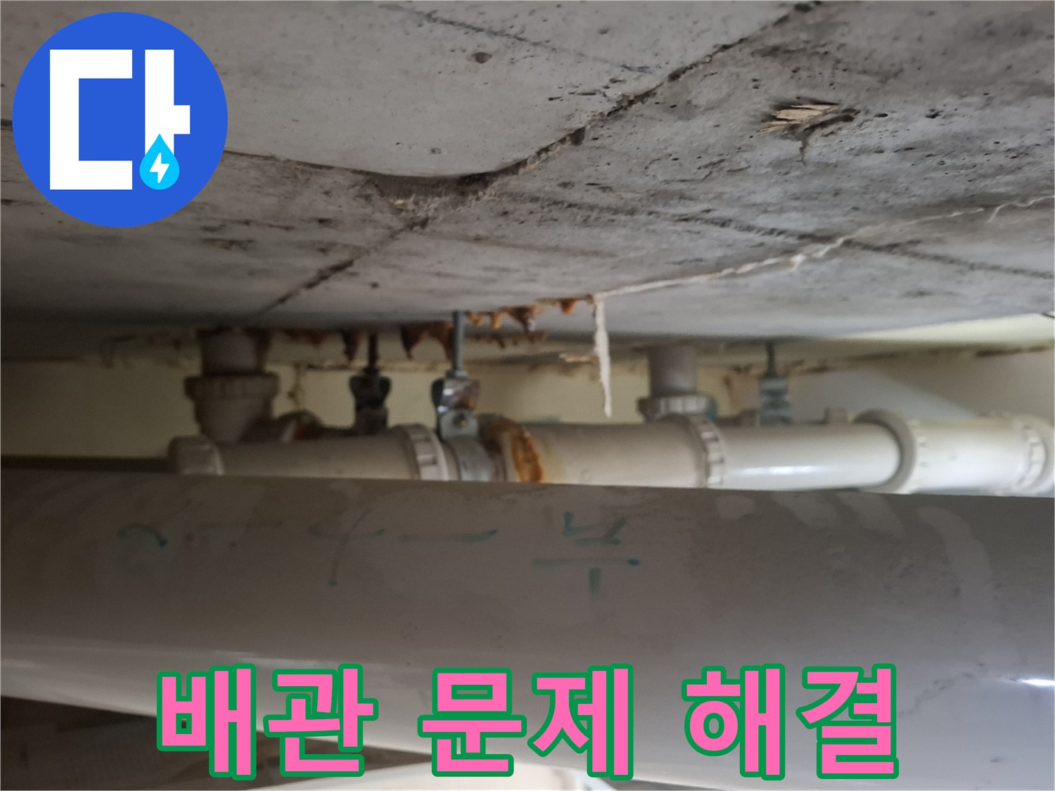 분당 봇들마을2단지 아파트 - 천장 배관 문제 원인 진단 및 해결책 제시
