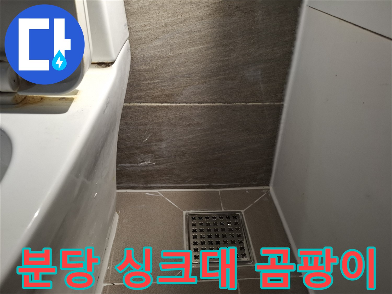 분당 싱크대 하부장 곰팡이 - 누수 의심