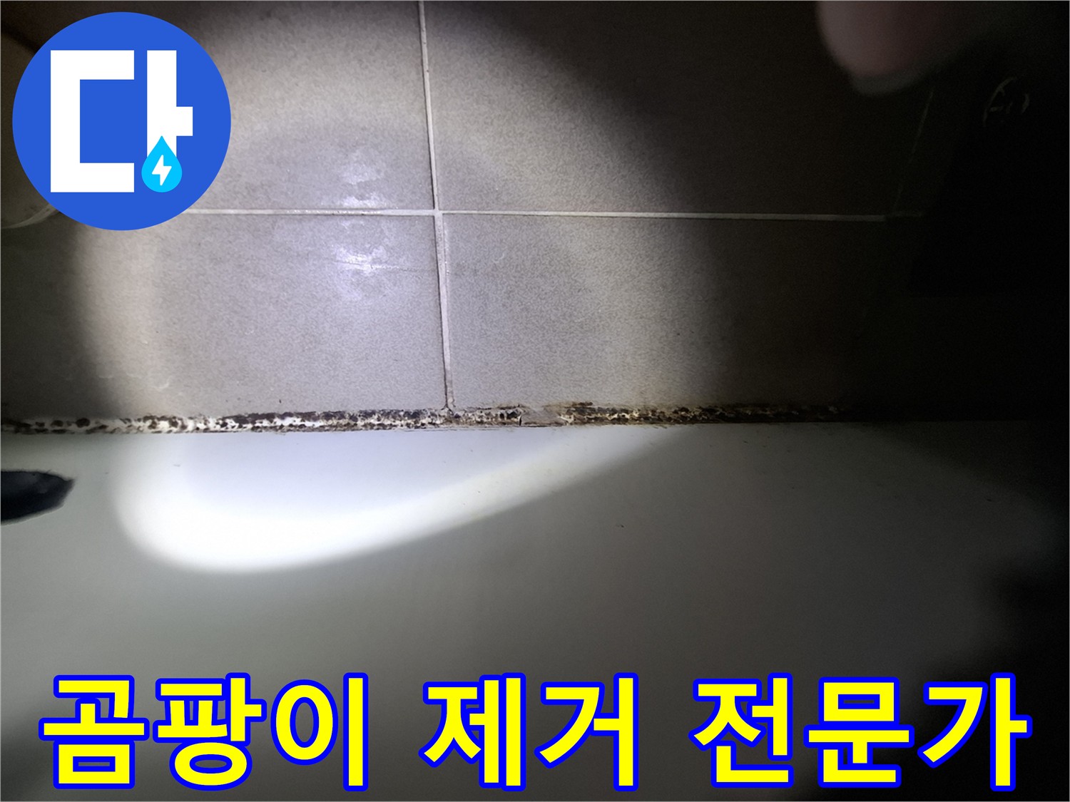 욕조 곰팡이 제거 - 곰팡이 제거 전문가의 완벽 시공