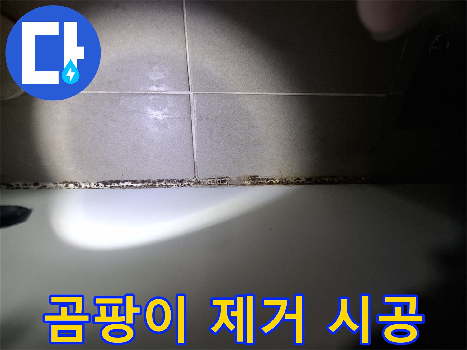 욕조 곰팡이 제거 - 완벽 제거 및 누수 방지 시공