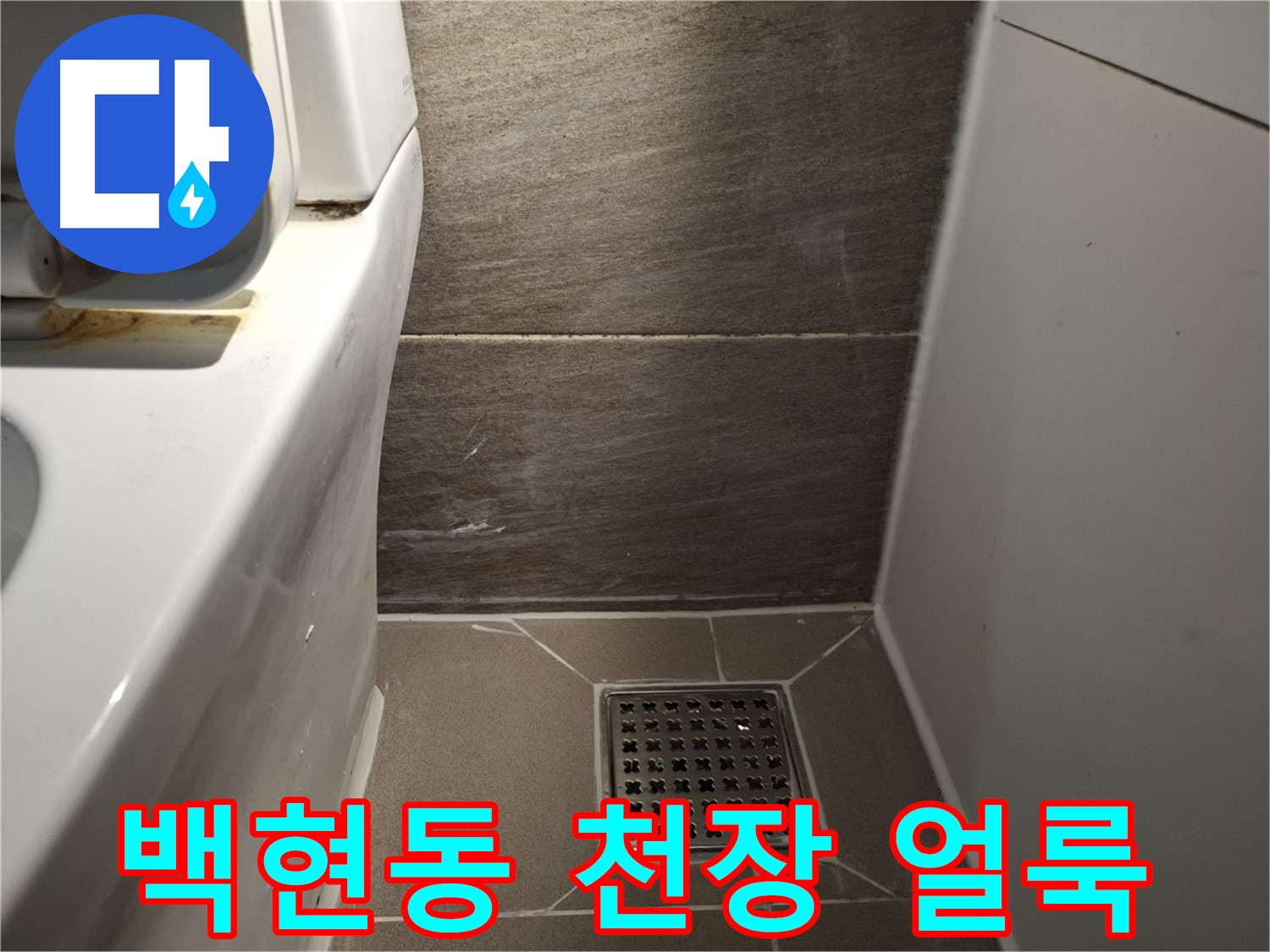 판교 백현동 천장 얼룩 - 윗집 누수 의심 - 긴급 점검