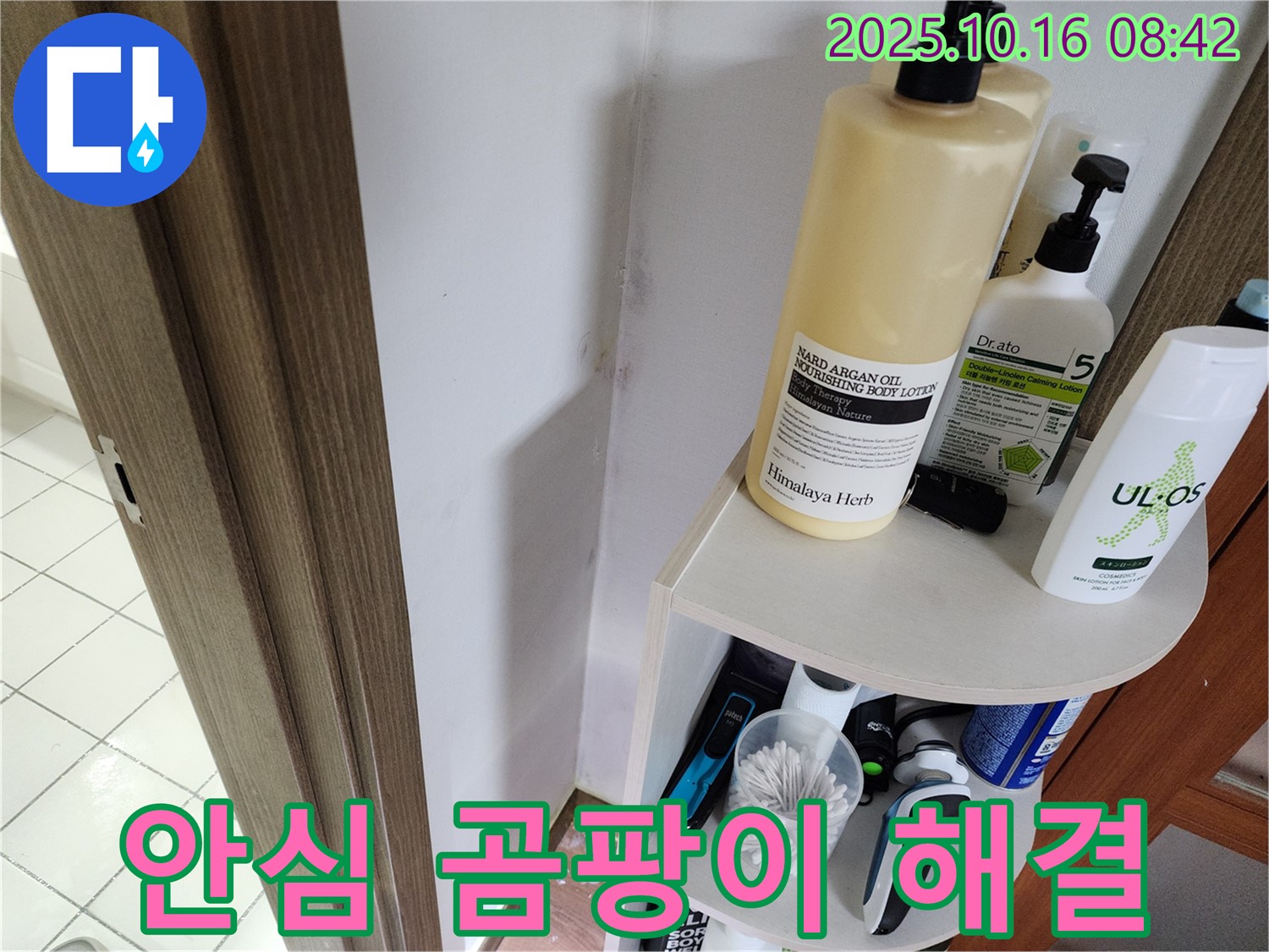 양주 남면 경신리 욕실 곰팡이 - 누수 문제 해결로 이제 안심하고 사용하세요!
