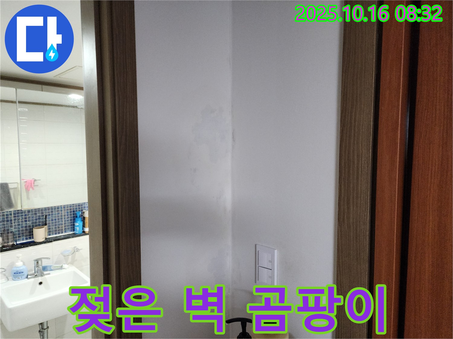 양주시 경신리 젖은 벽 - 곰팡이 냄새 - 누수 긴급 점검