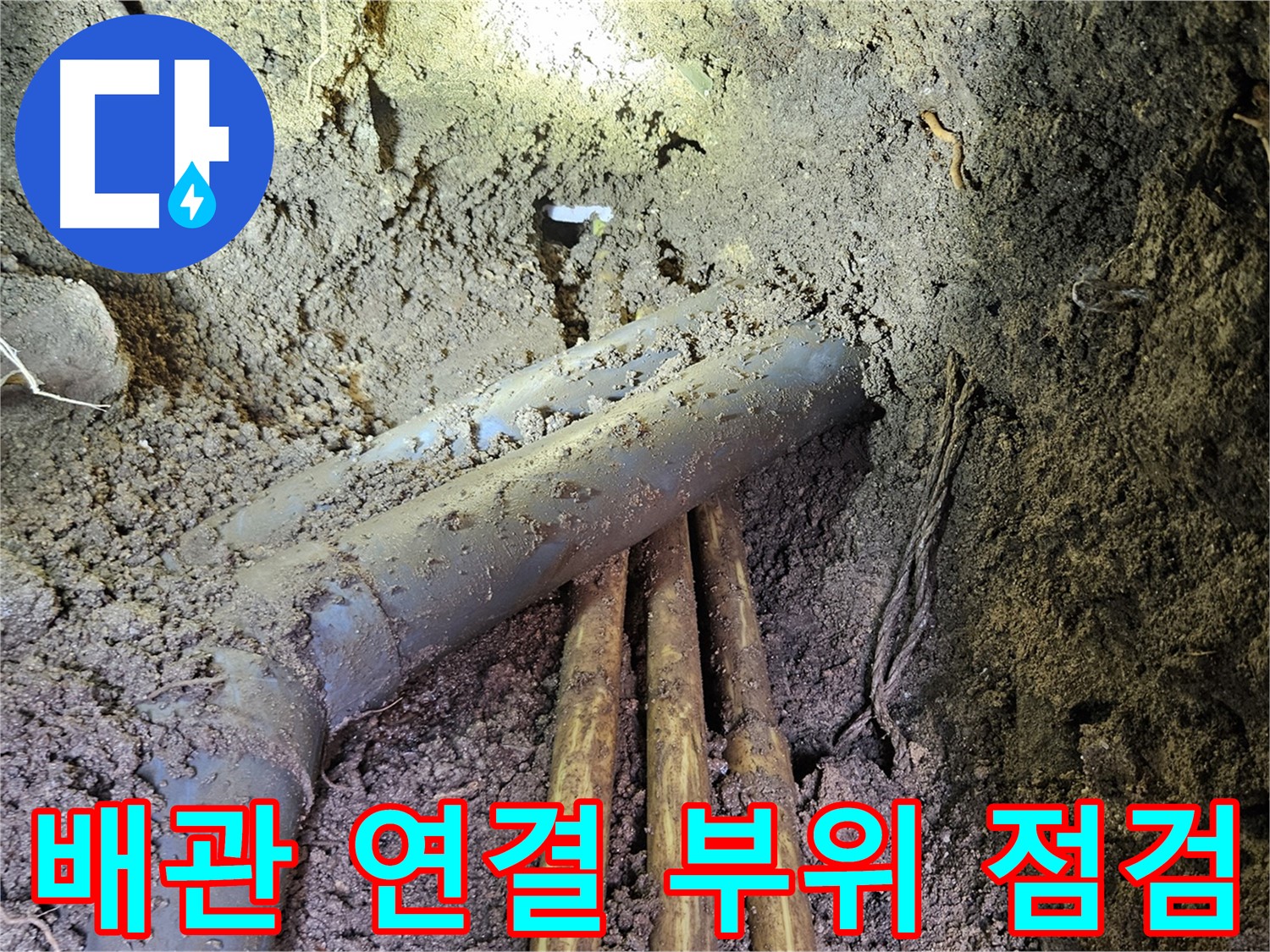 회정동 20통 누수 - 배관 연결 부위 꼼꼼 점검 및 누수 원인 차단