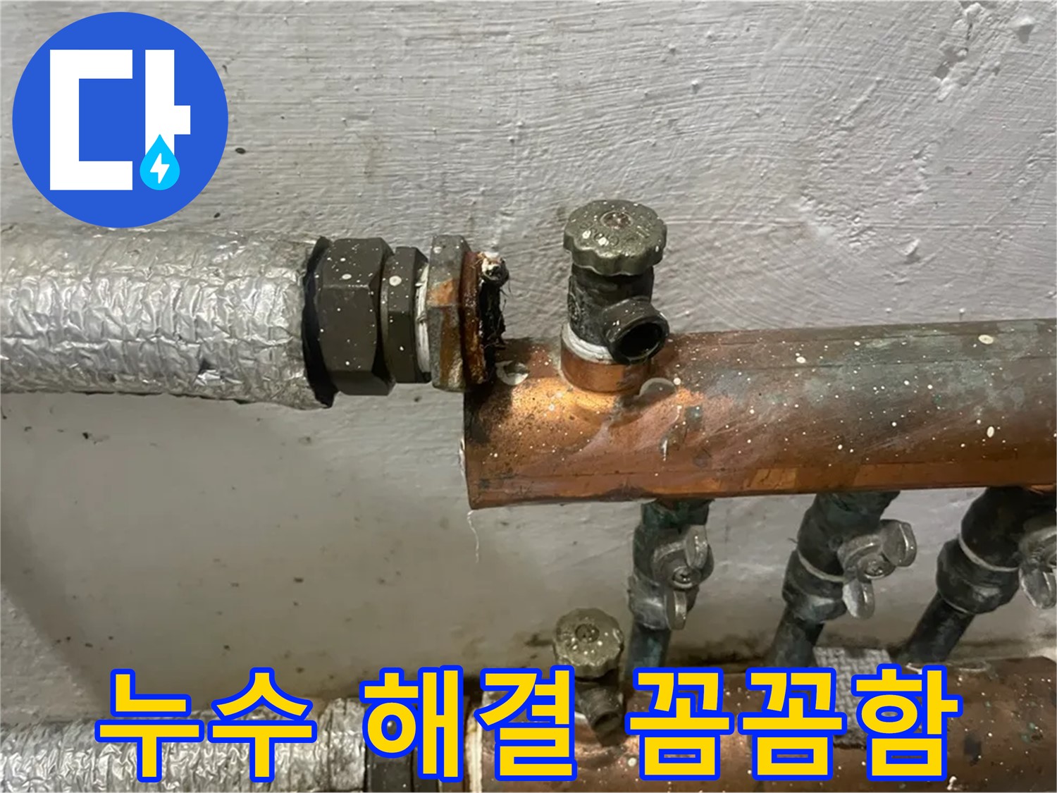 양천구 신월동 한일주택 누수 - 완벽한 누수 해결, 꼼꼼함이 핵심